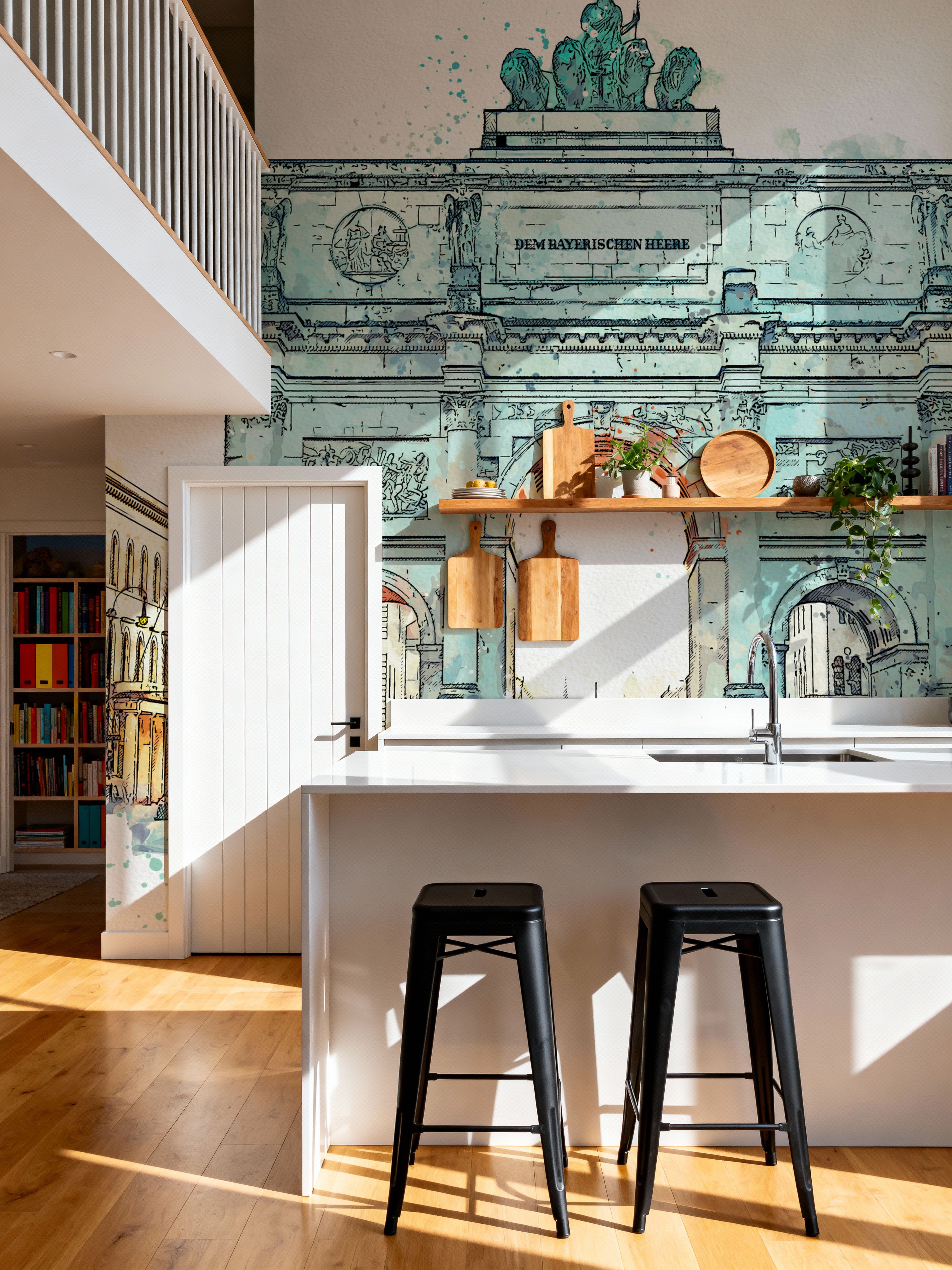 Victory Gate Siegestor in Munich