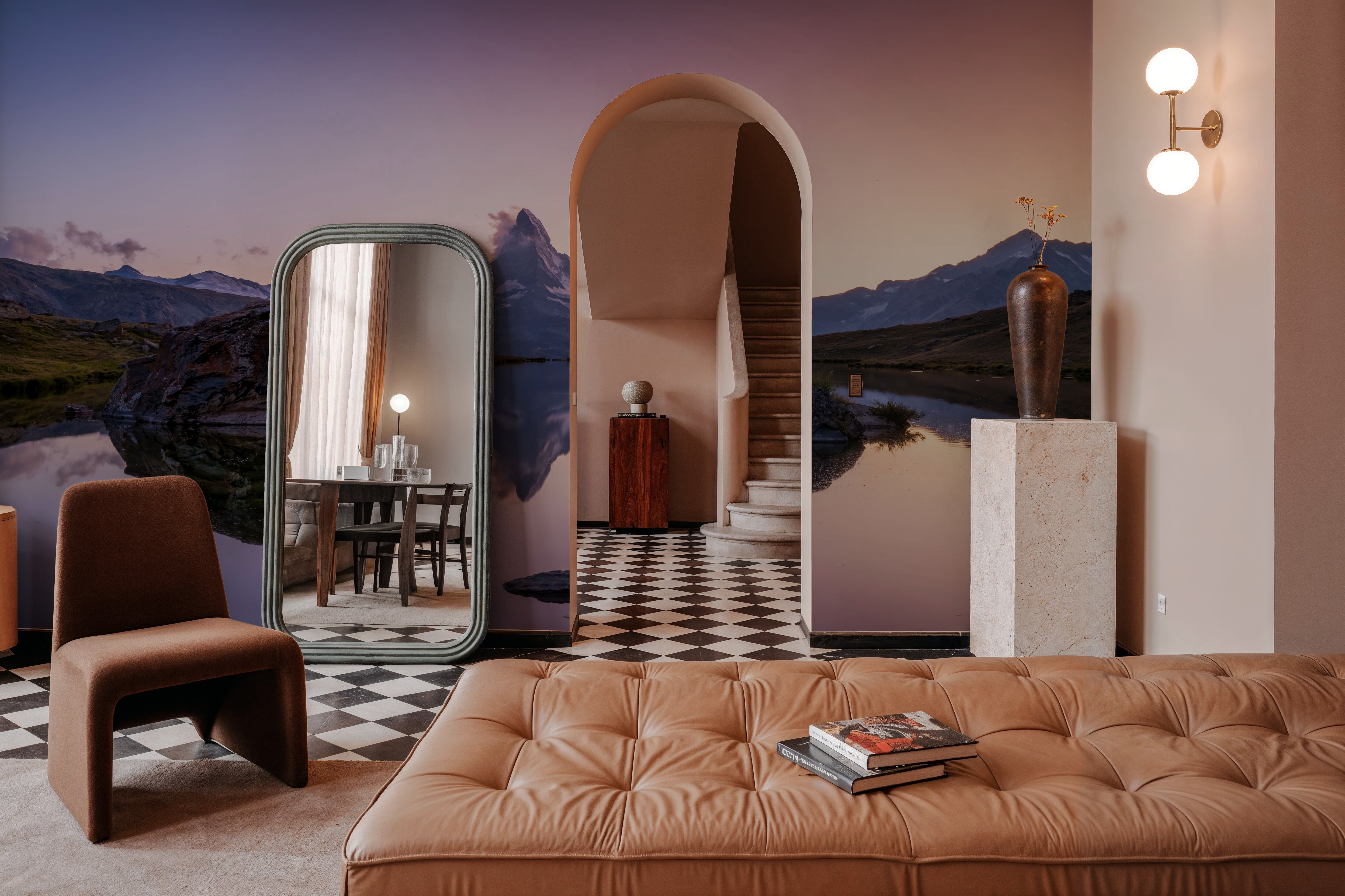 Matterhorn Reflections Pink