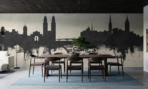 Zurich Switzerland Skyline Concrete
