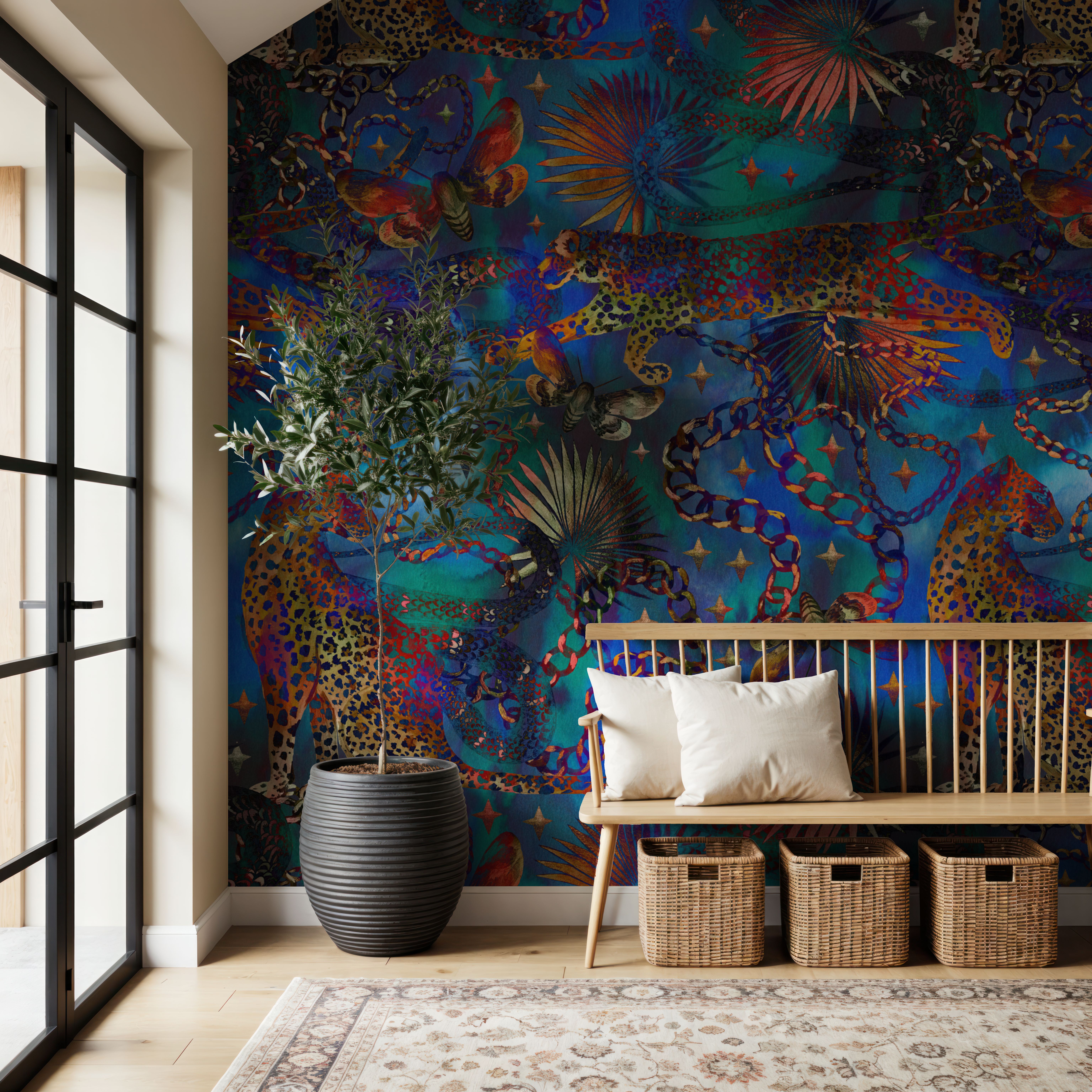 Exotic Jungle, Wallpaper