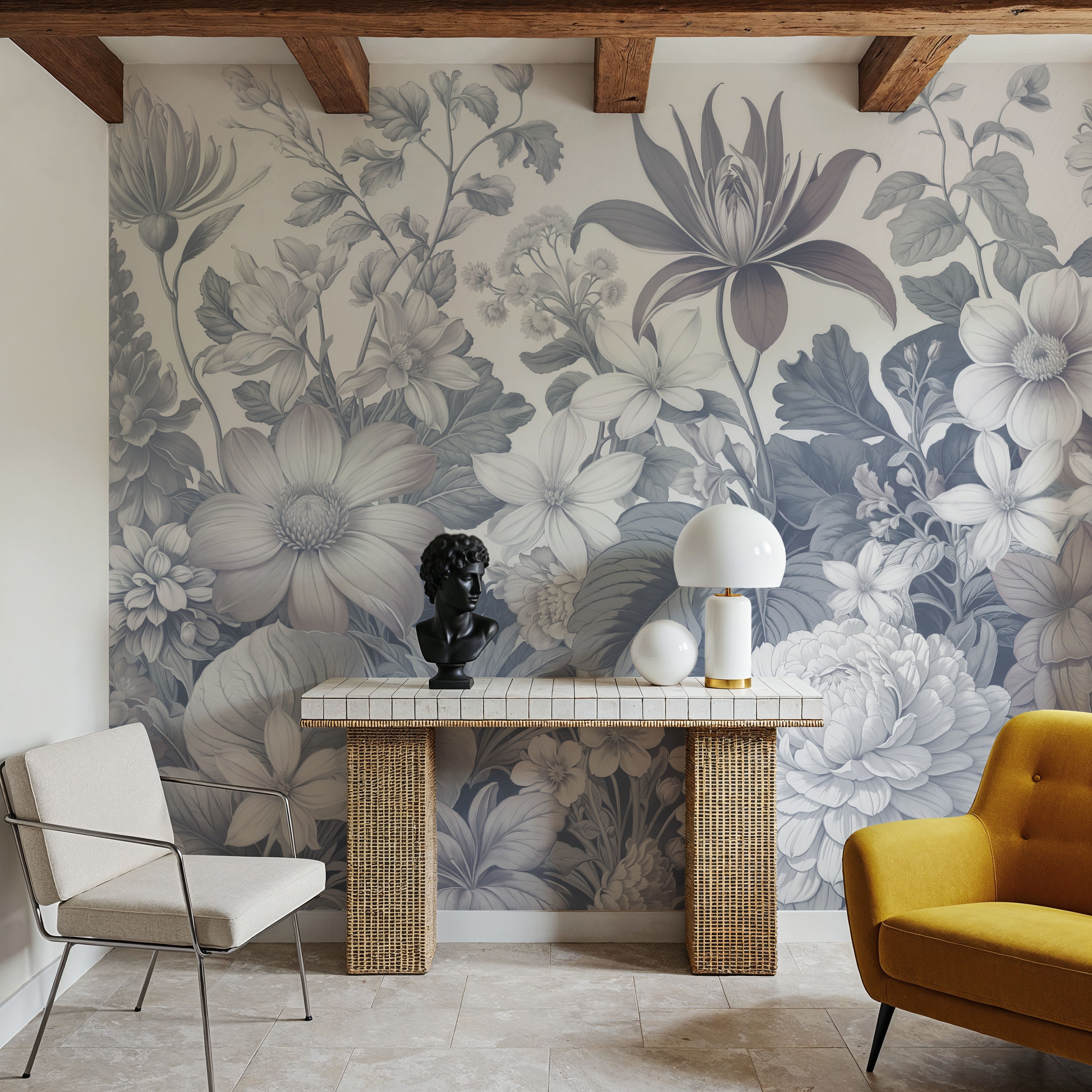 Dahlia Days, Ice Blue