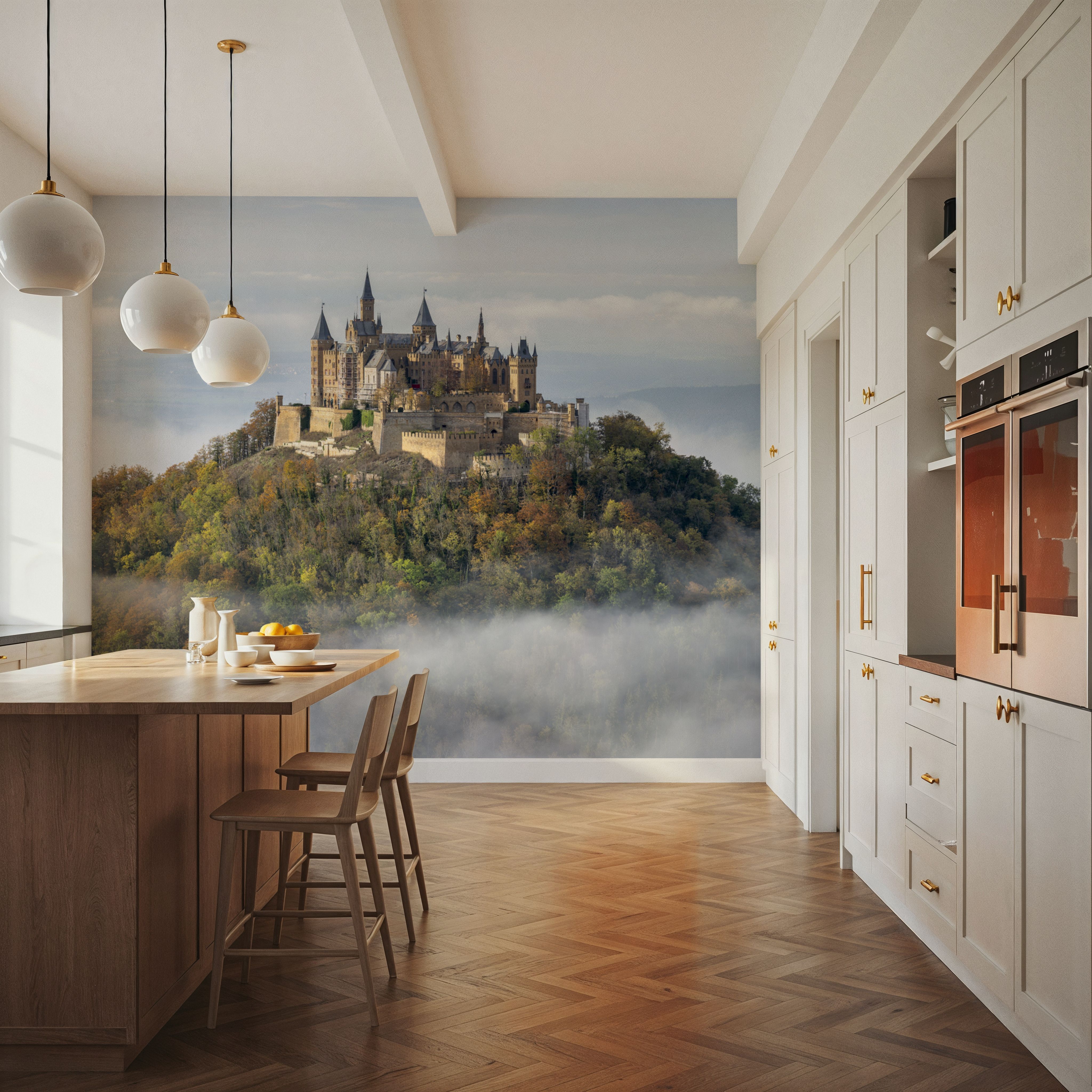 Hohenzollern Castle in Fall