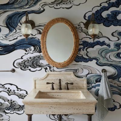 Ukiyo-e Clouds, Blues