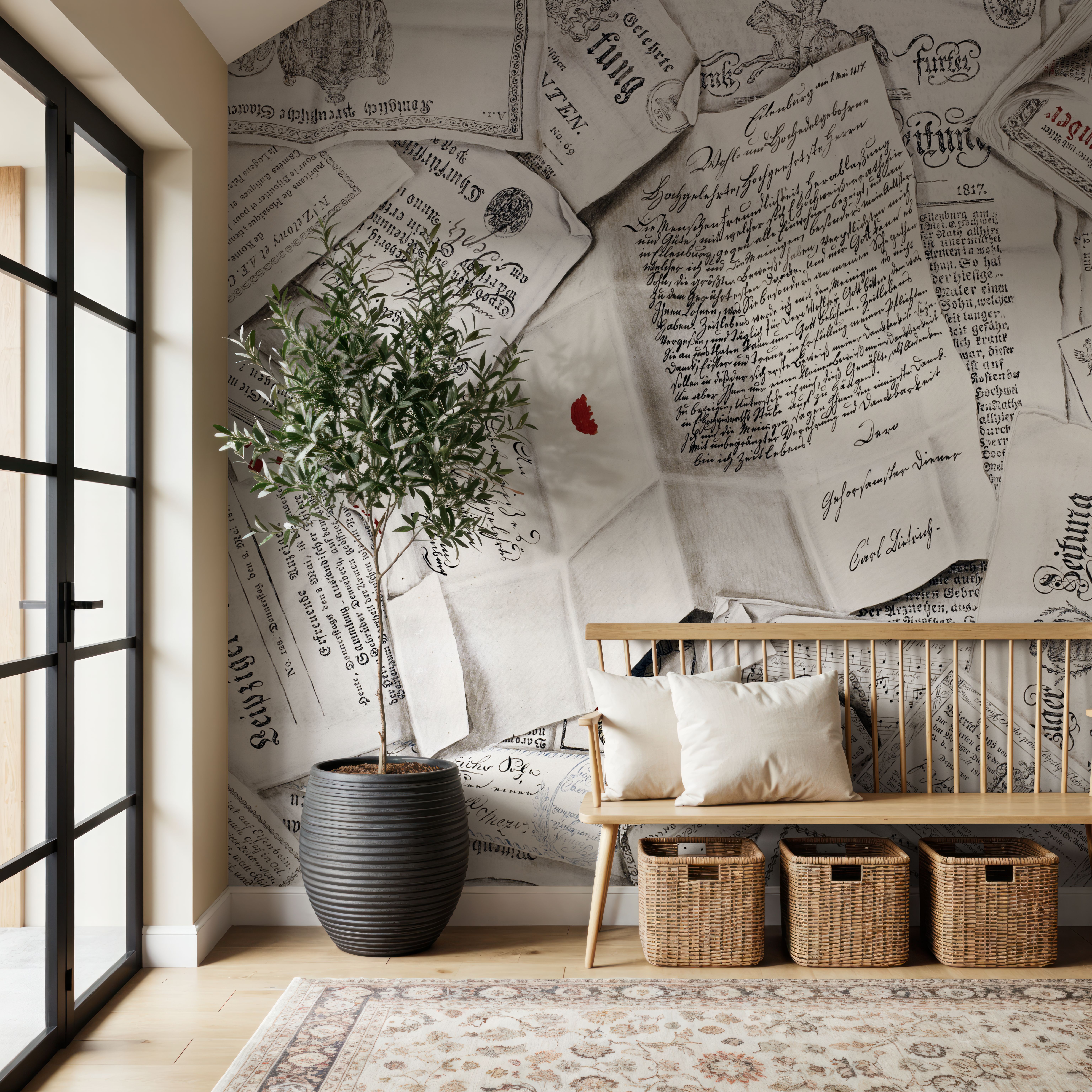 Trompe L'Oeil Handwritten Letter