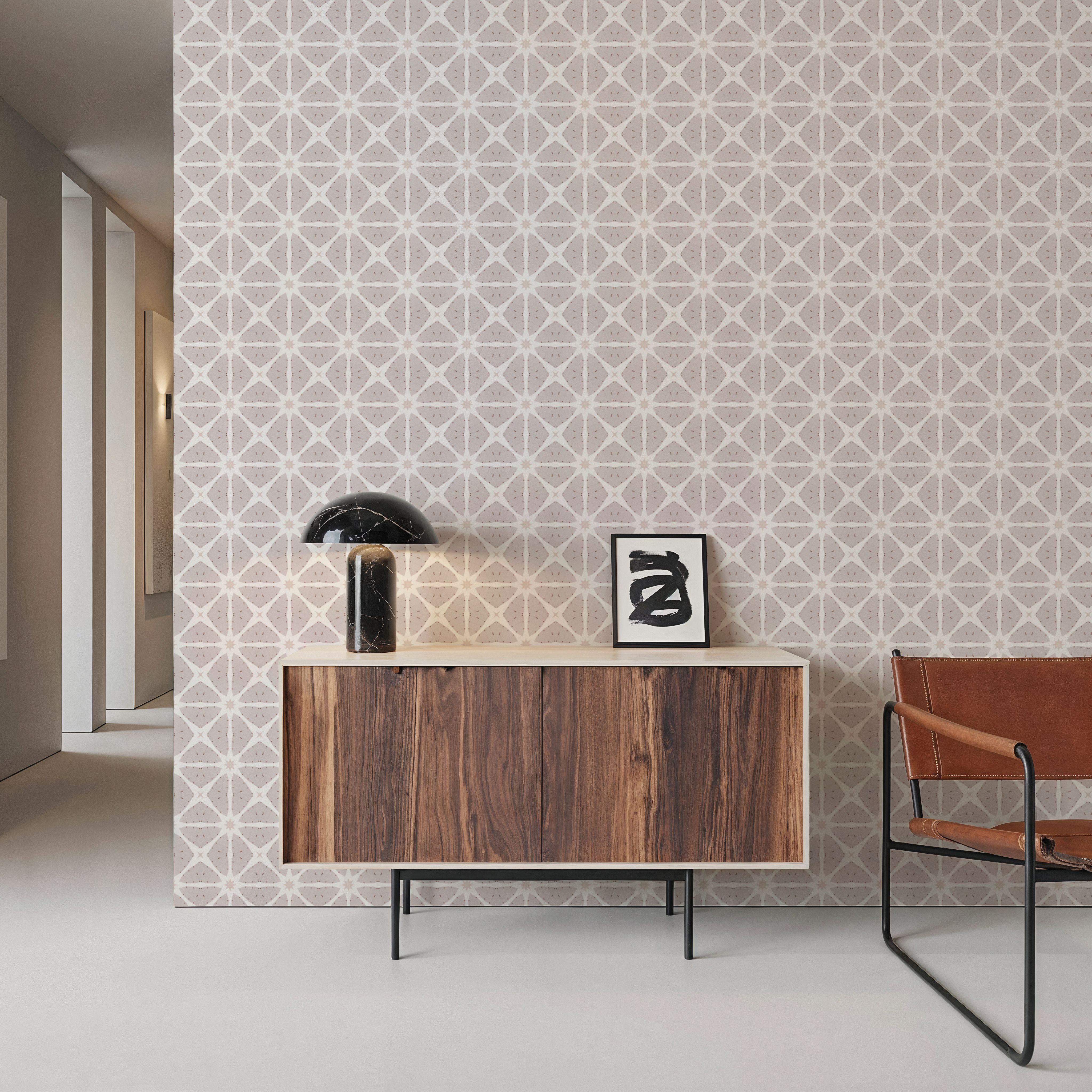 Zelij Starry Map, Wallpaper