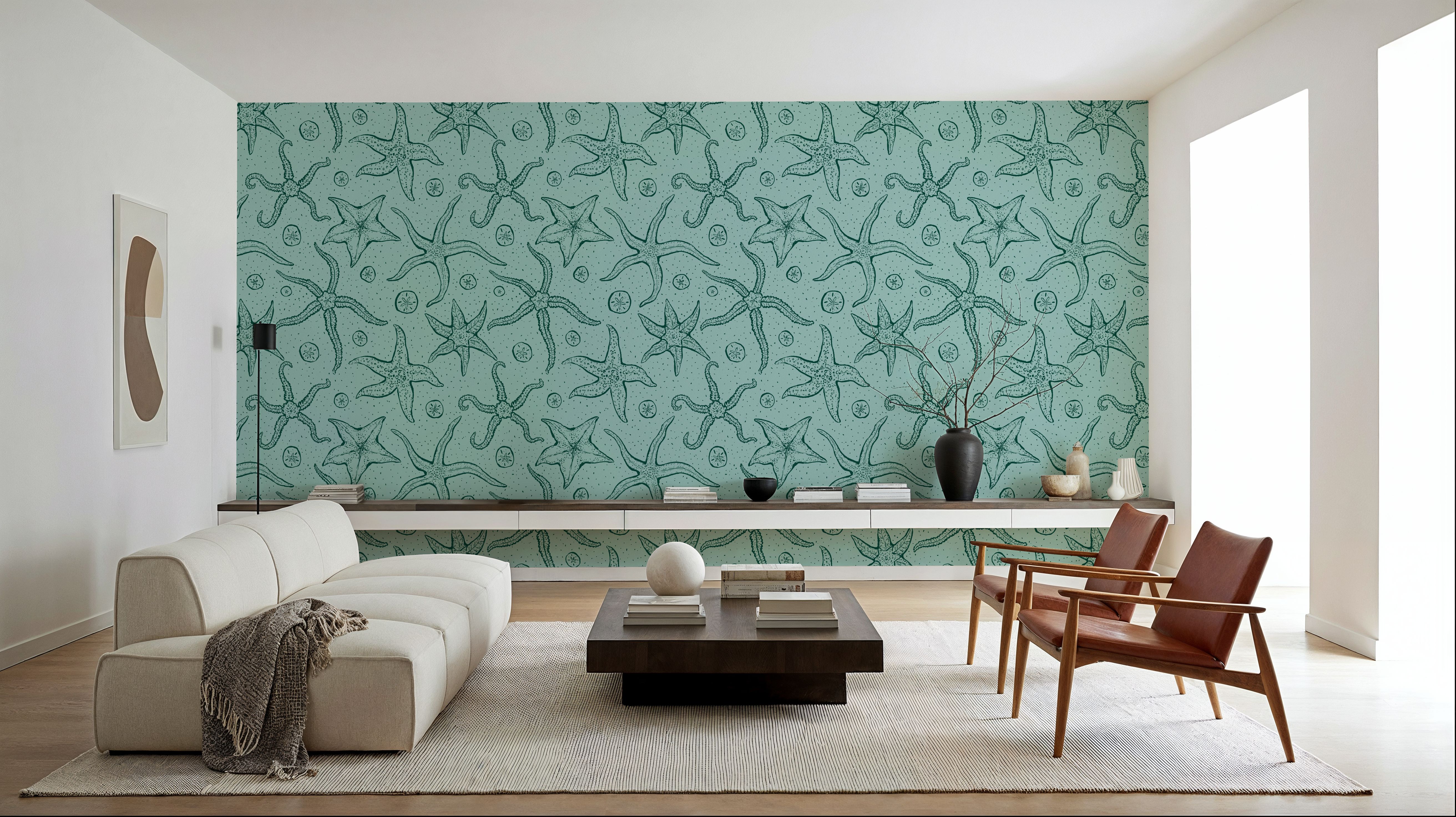 Echinoderms, Light Blue