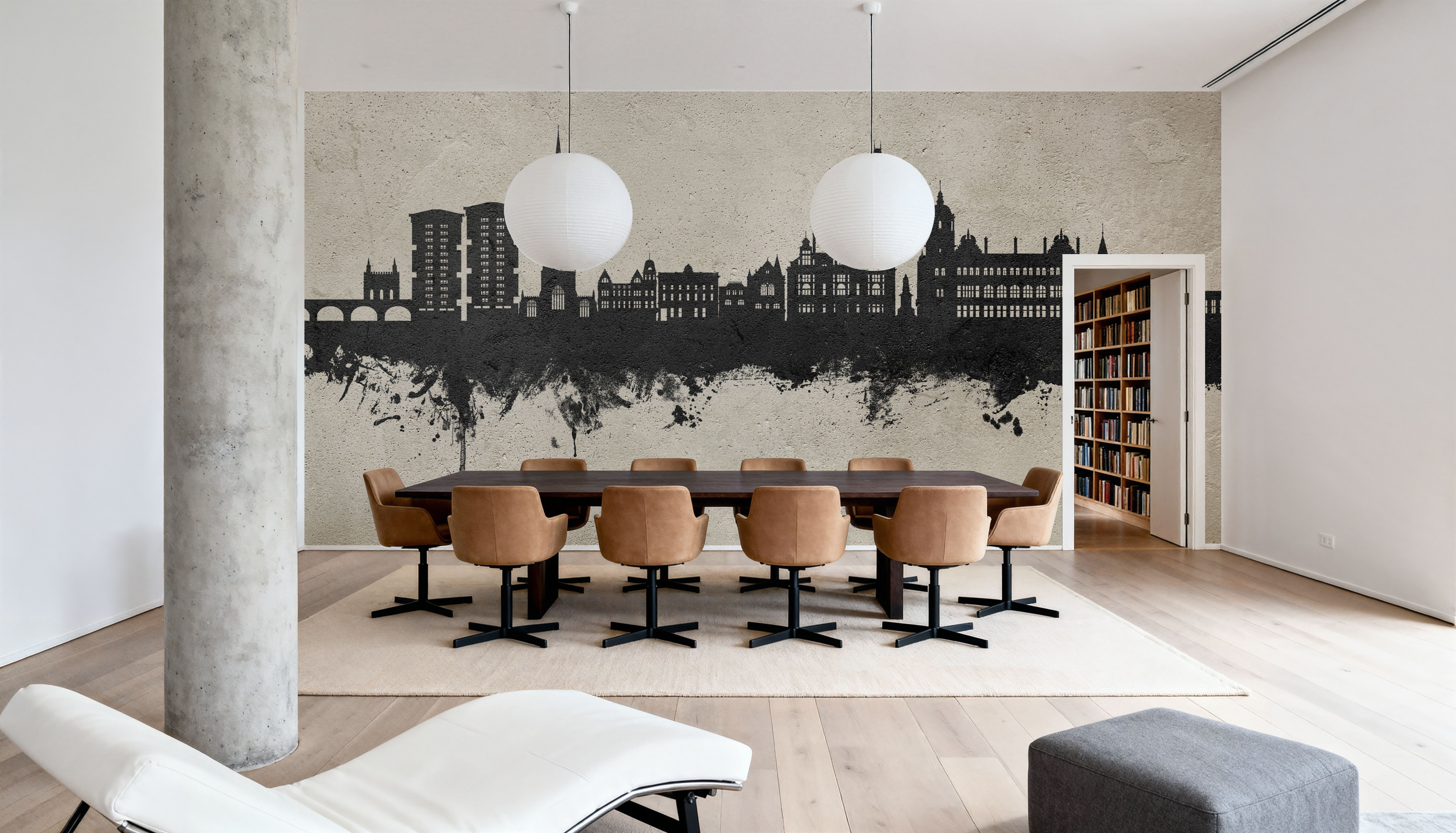 Wakefield England Skyline Concrete