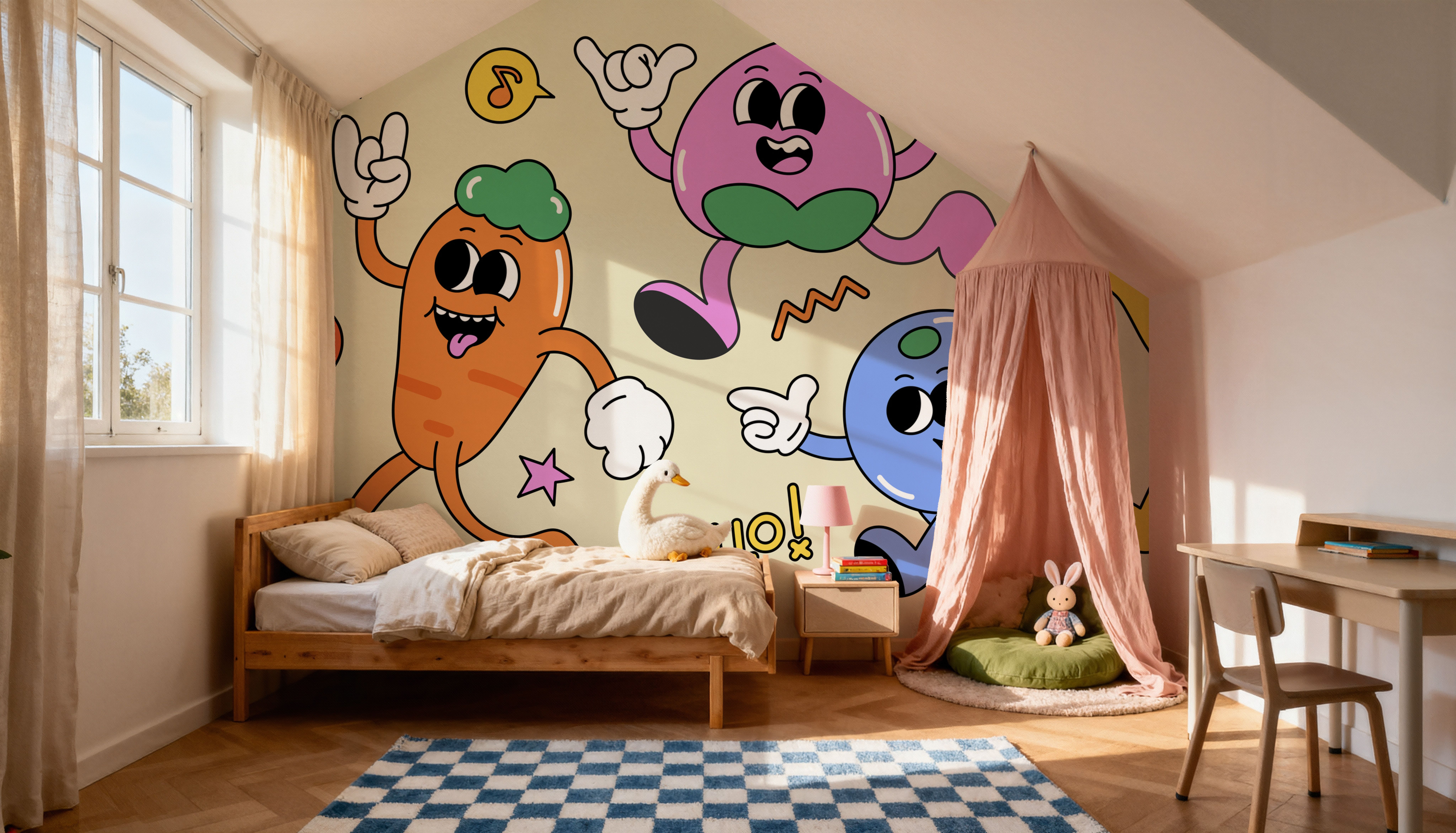 Stoked Retro Gumball Characters