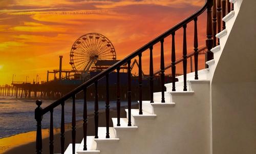 Santa Monica Pier Sunset
