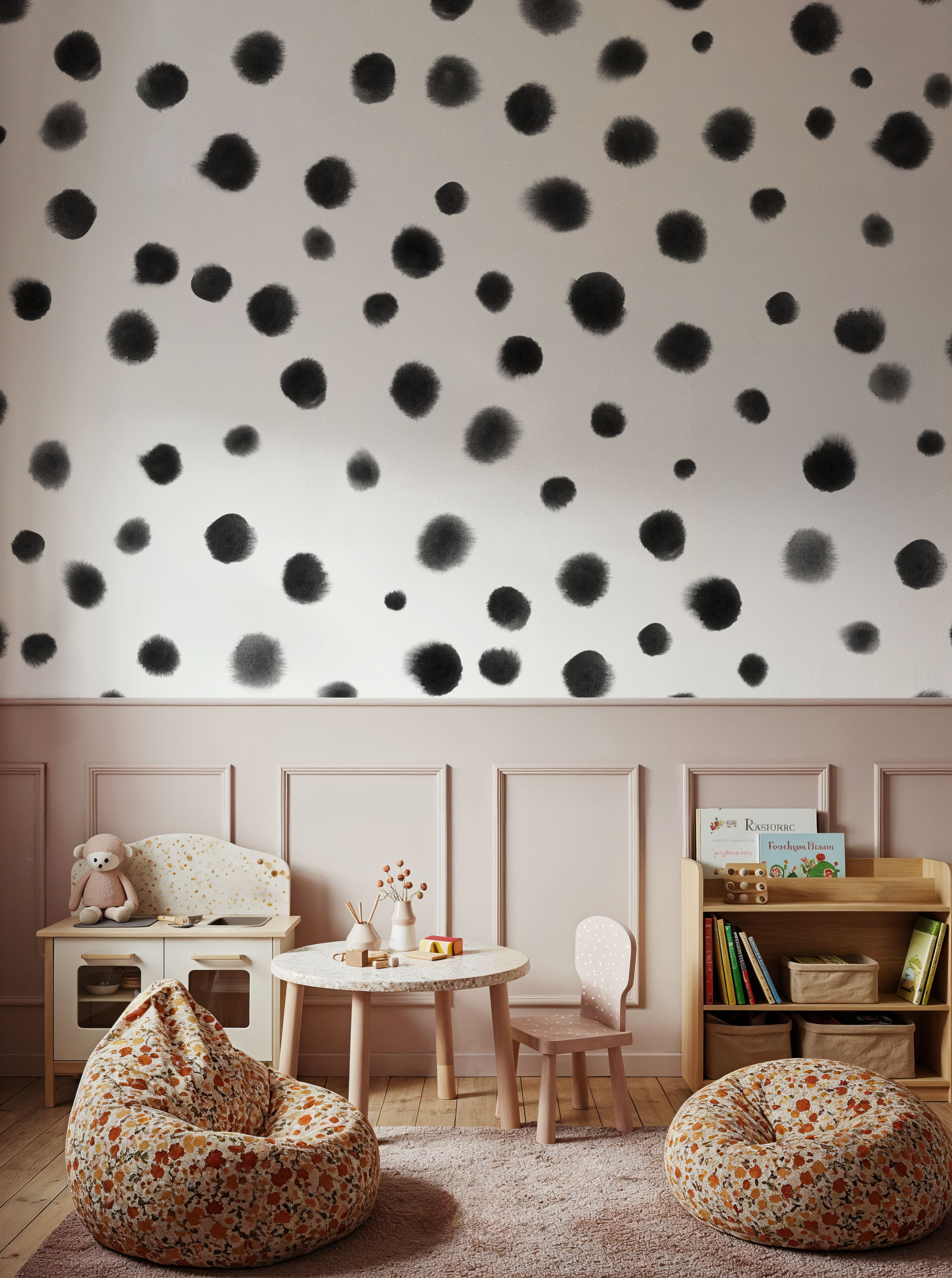 Dalmatian, Black & White