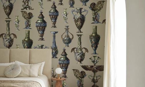 Art Deco Wall Beige