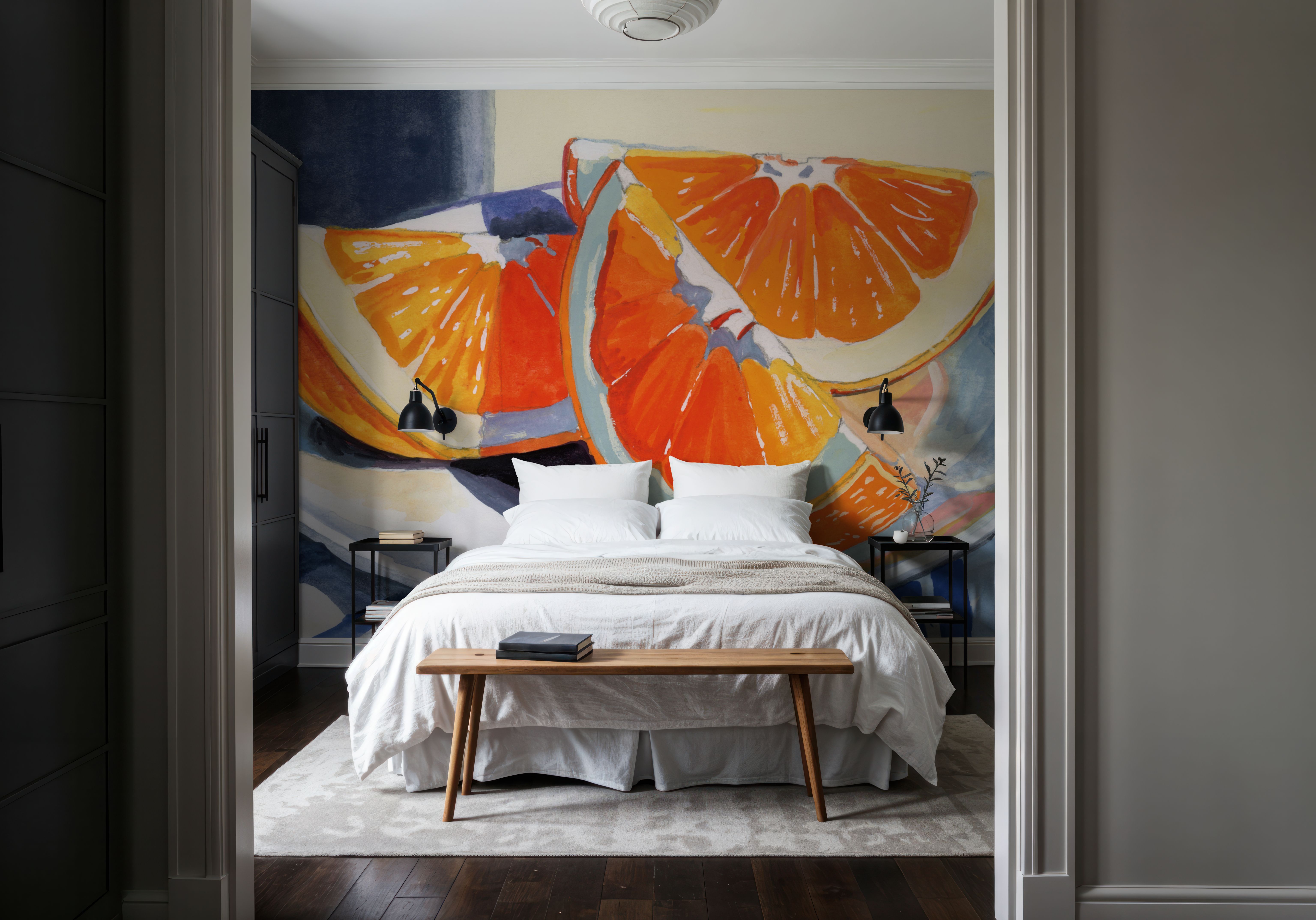 Fresh Cut Citris on Linen