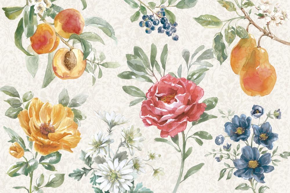 Floral Solitude White