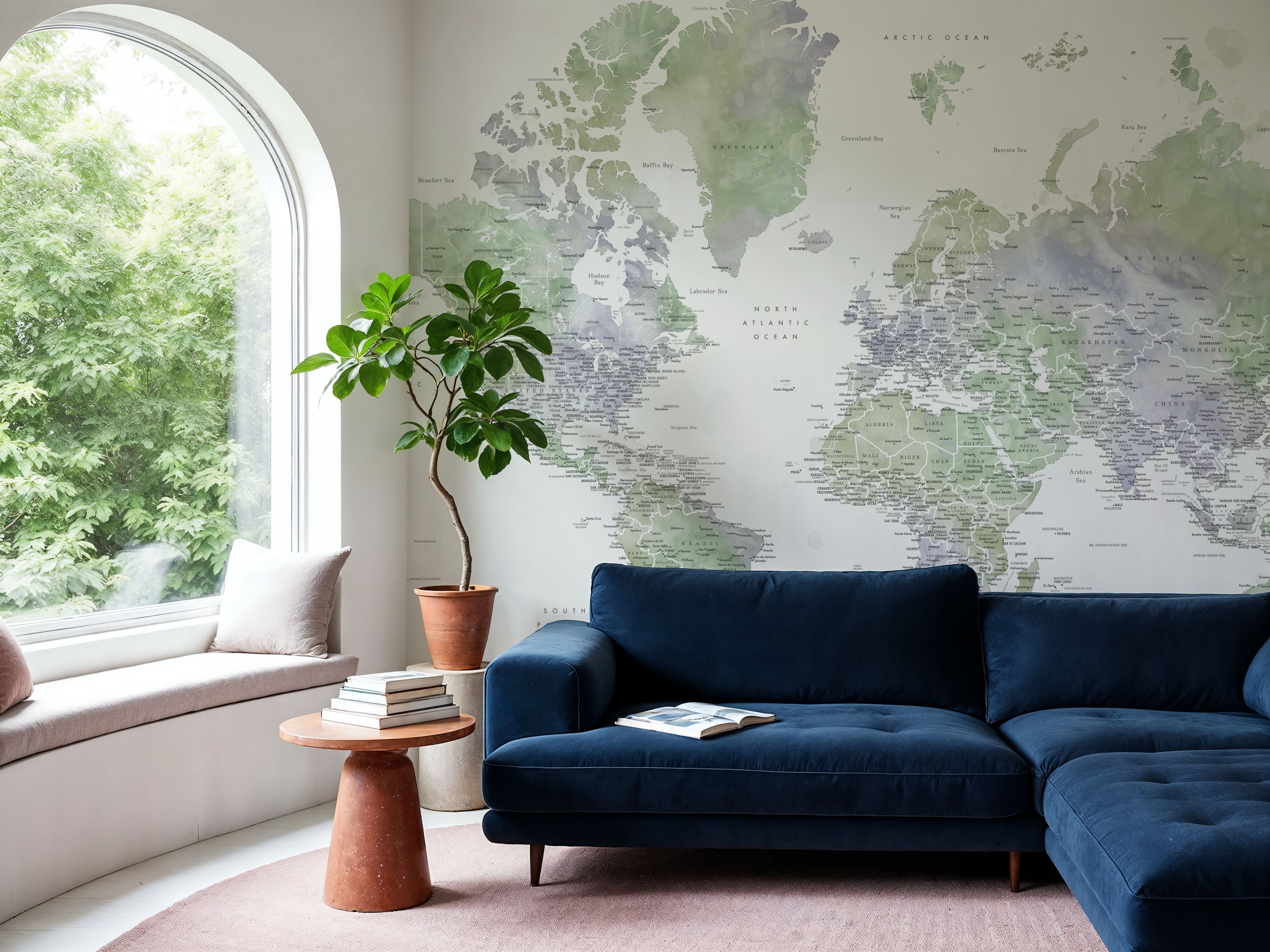 World Map Cities - Fofo