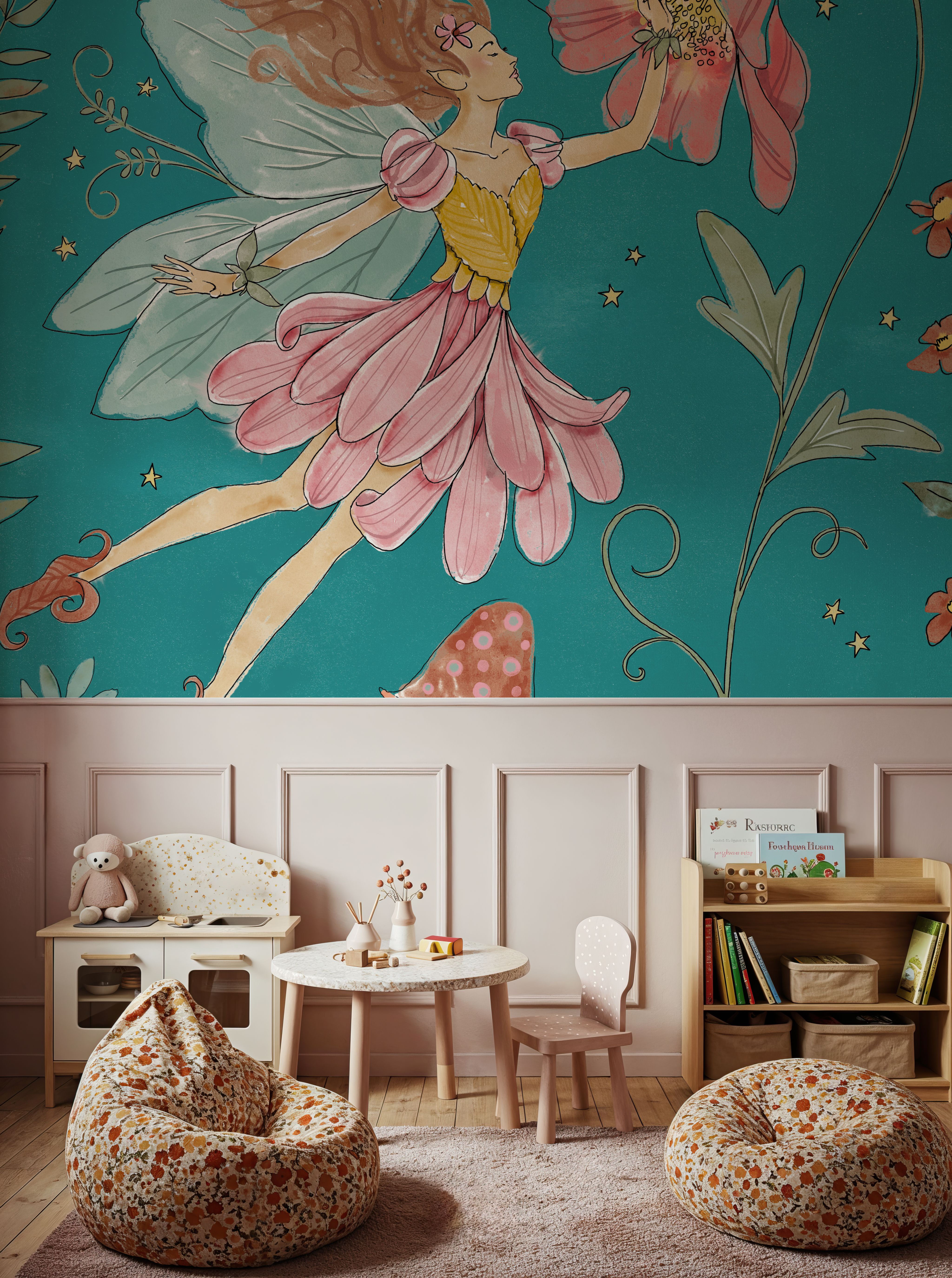 Garden Fairies V Blue