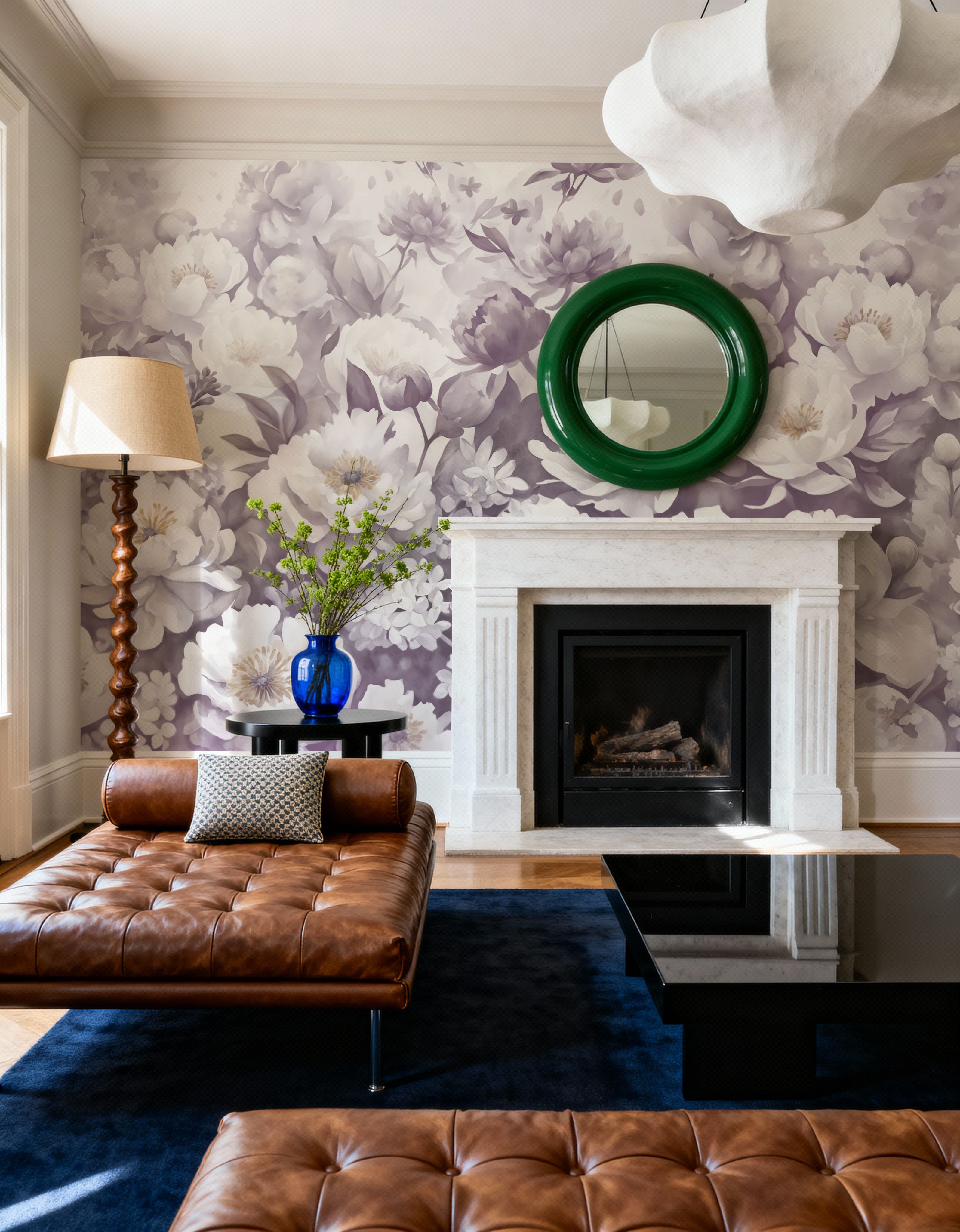 Watercolor Peonies WInter