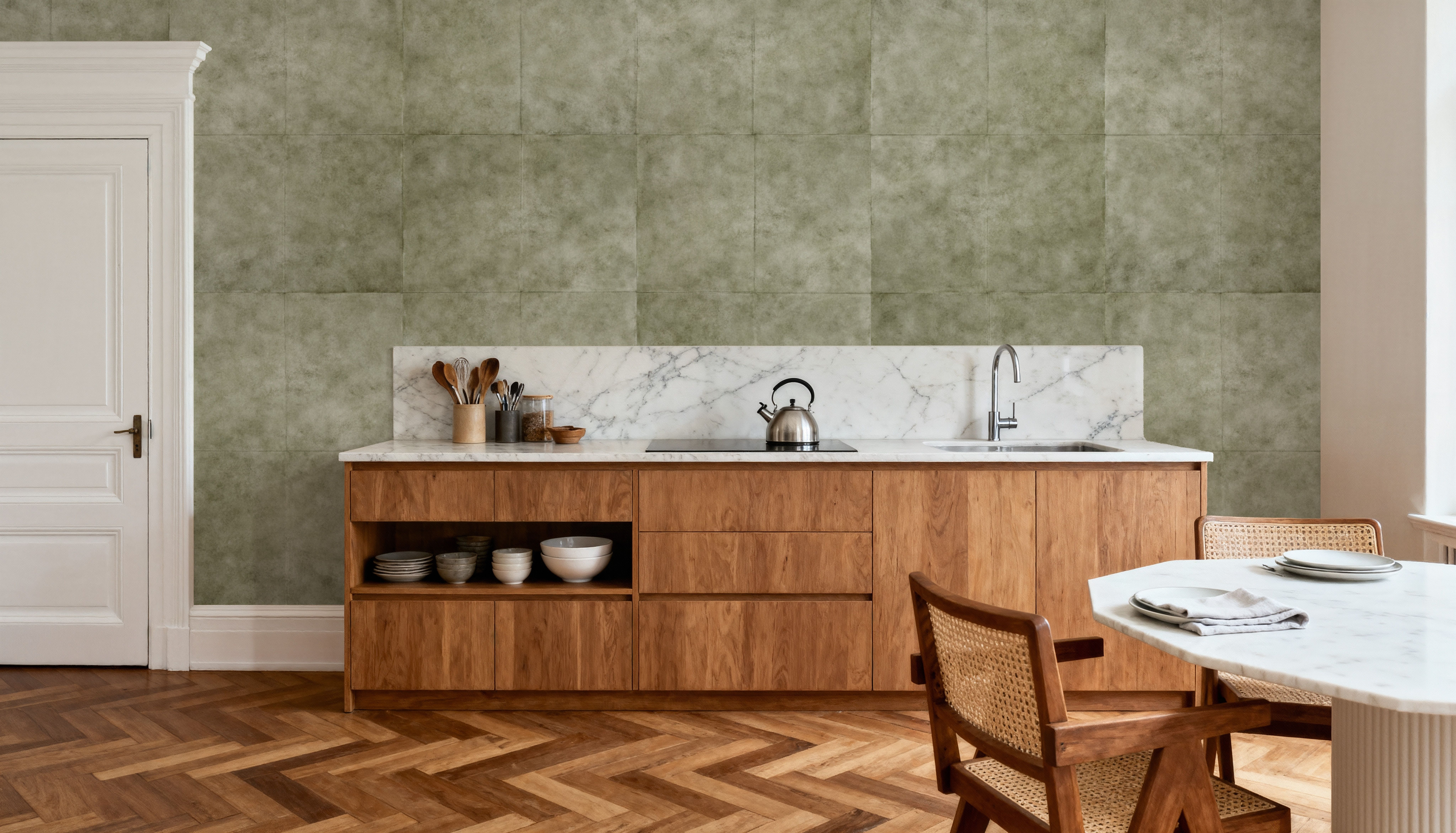 Crocker Parchment, Pale Celadon