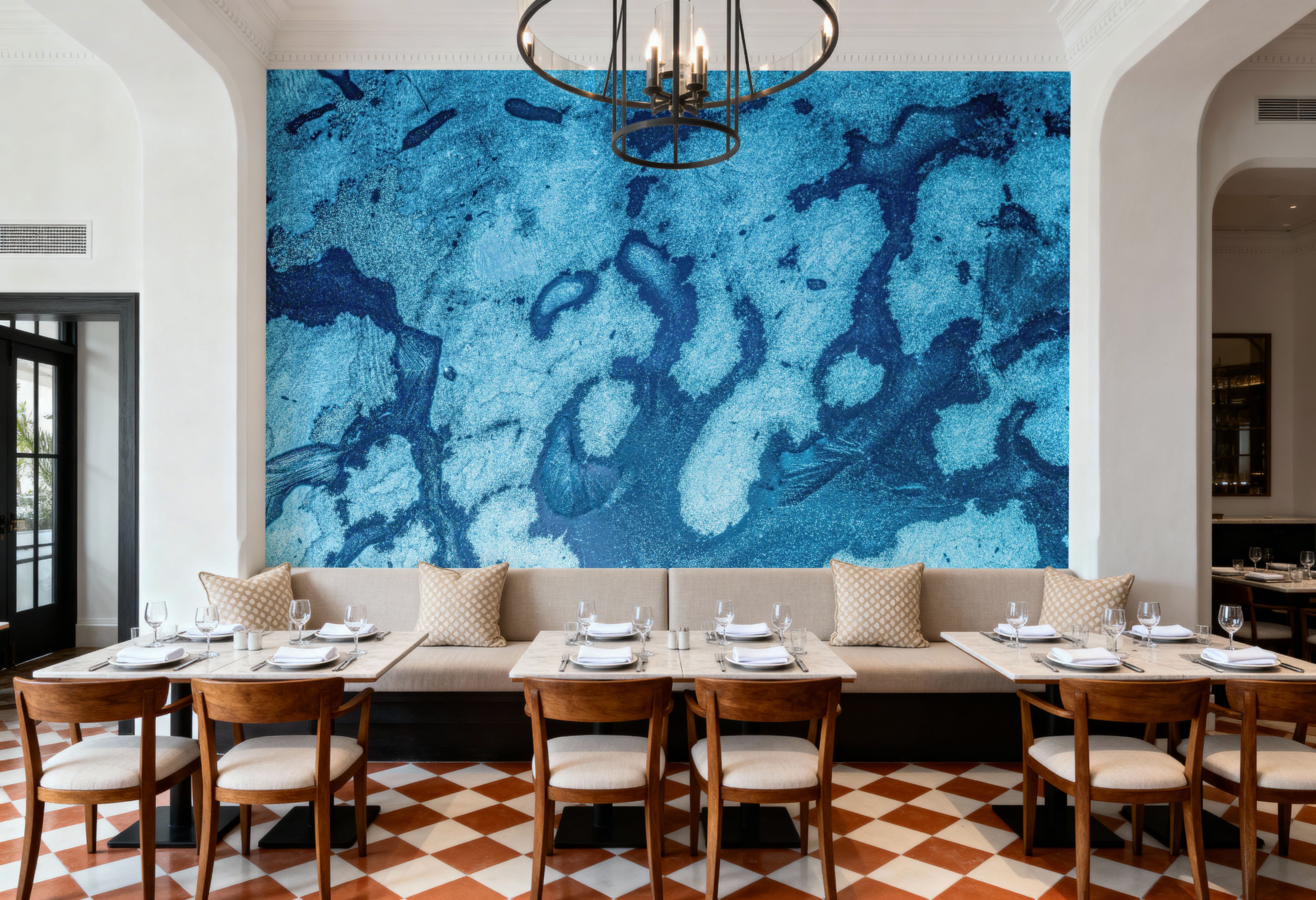 Glacial Flow, Wallpaper