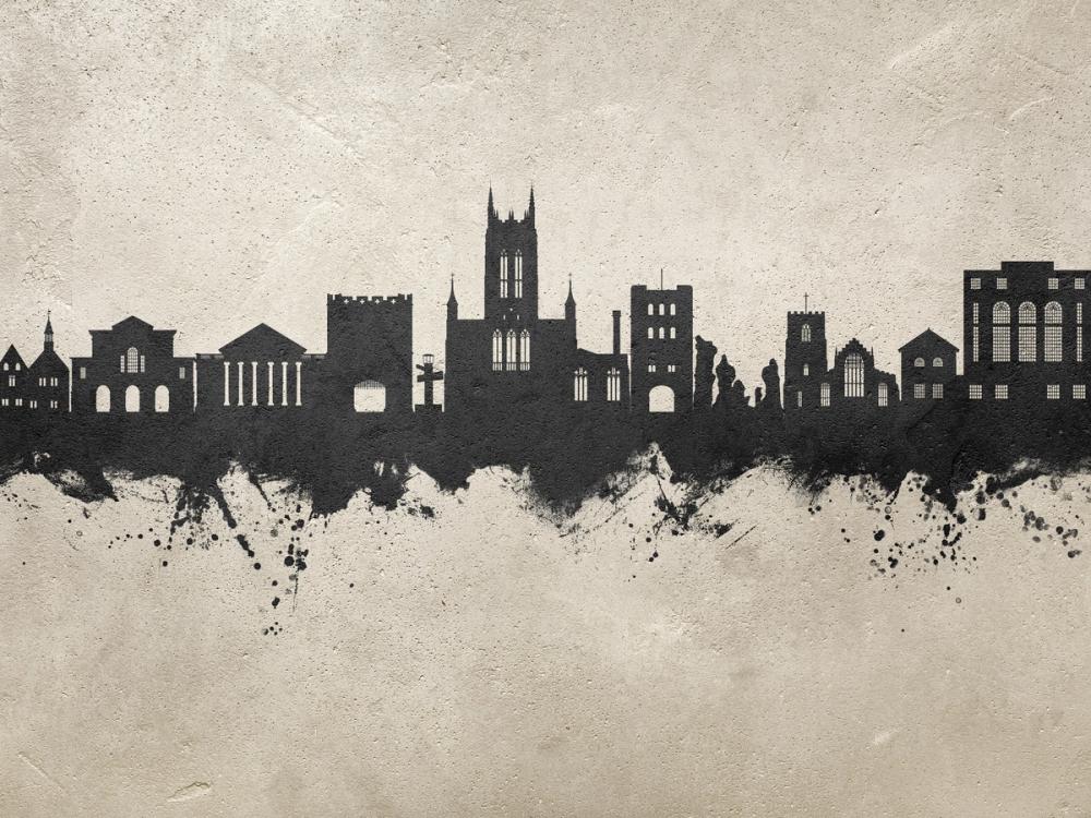 Bury St Edmunds England Skyline Concrete