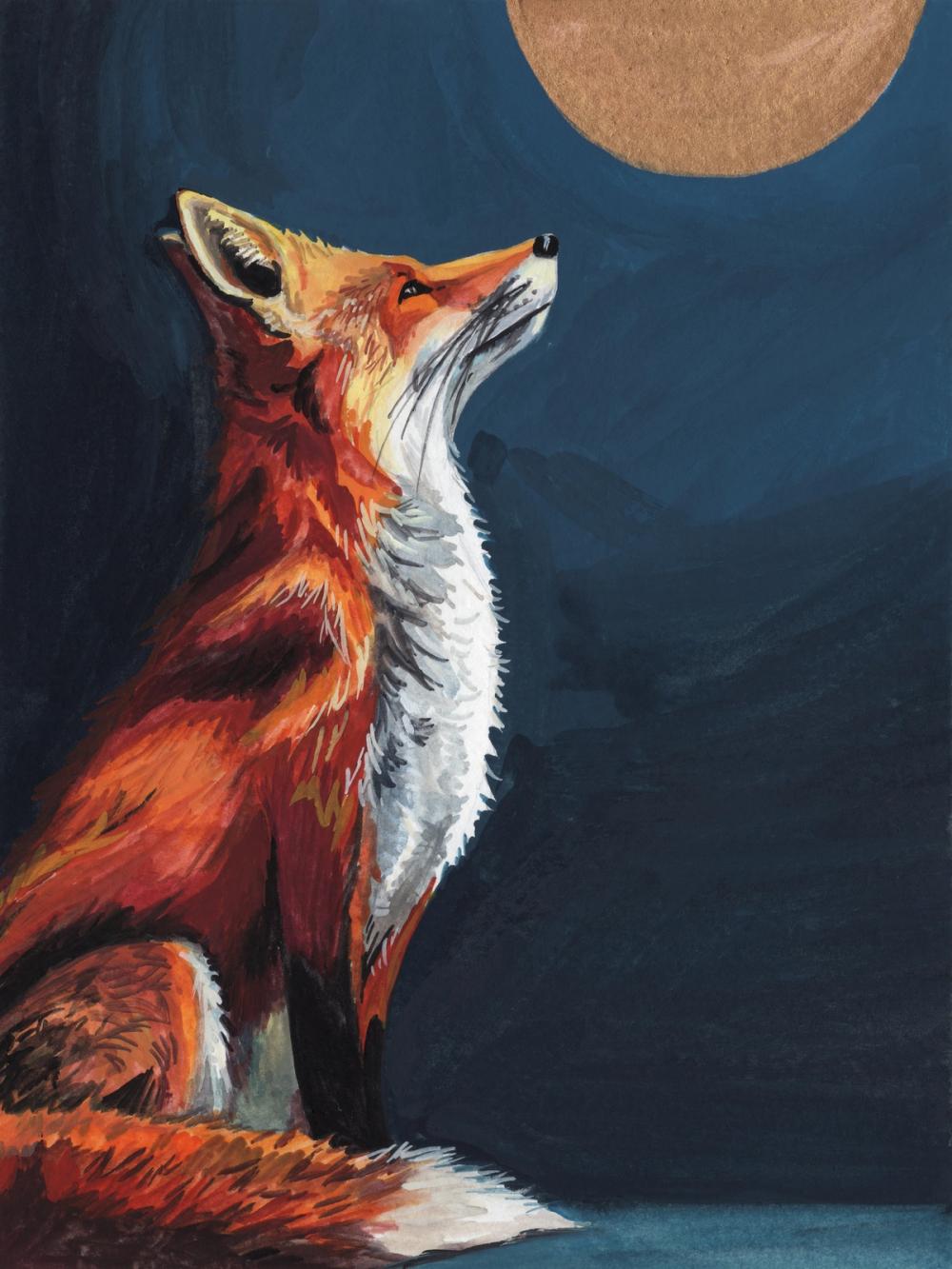 Fox and The Golden Moon