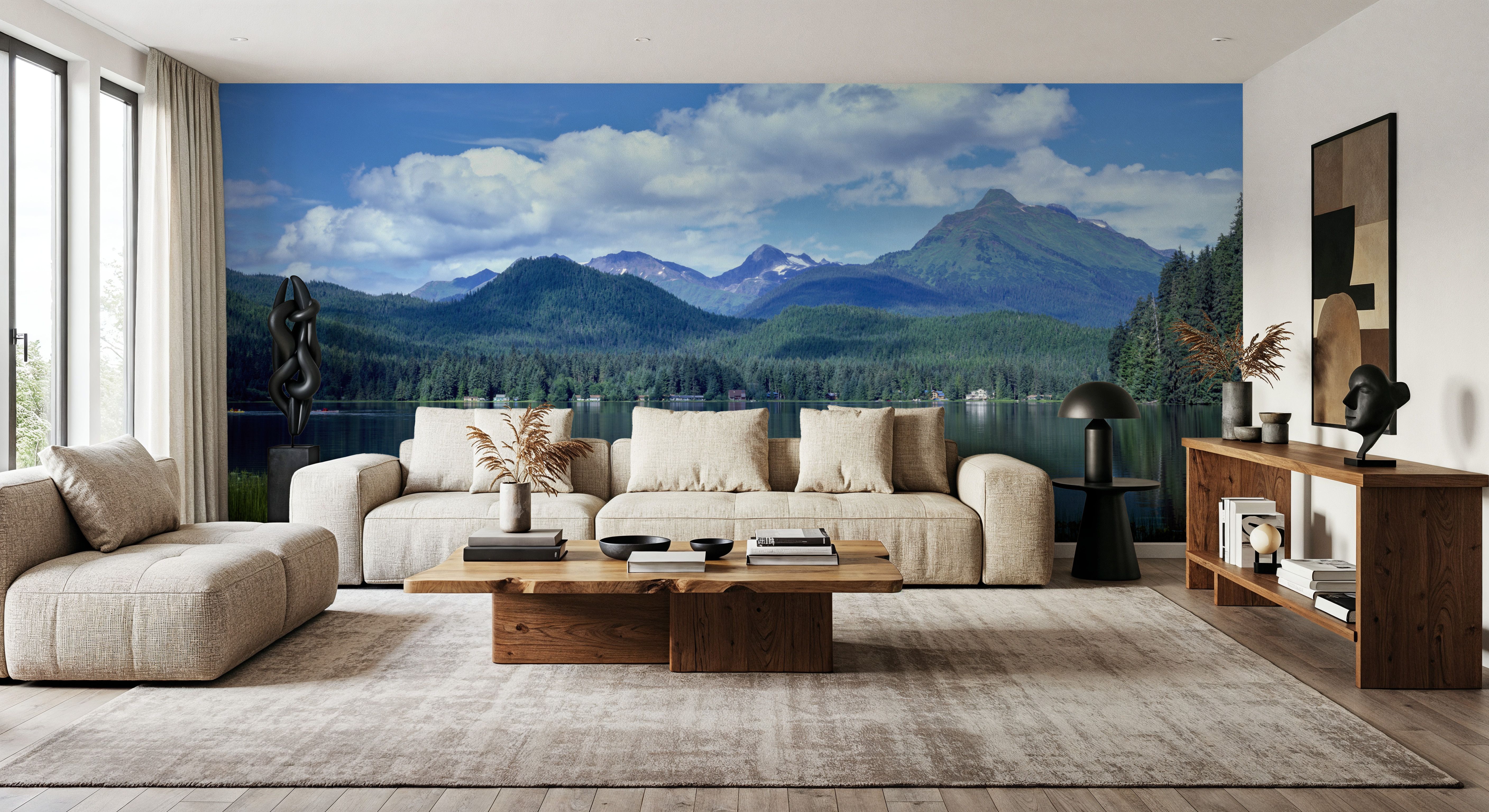 Crystalline Alpine Mirror