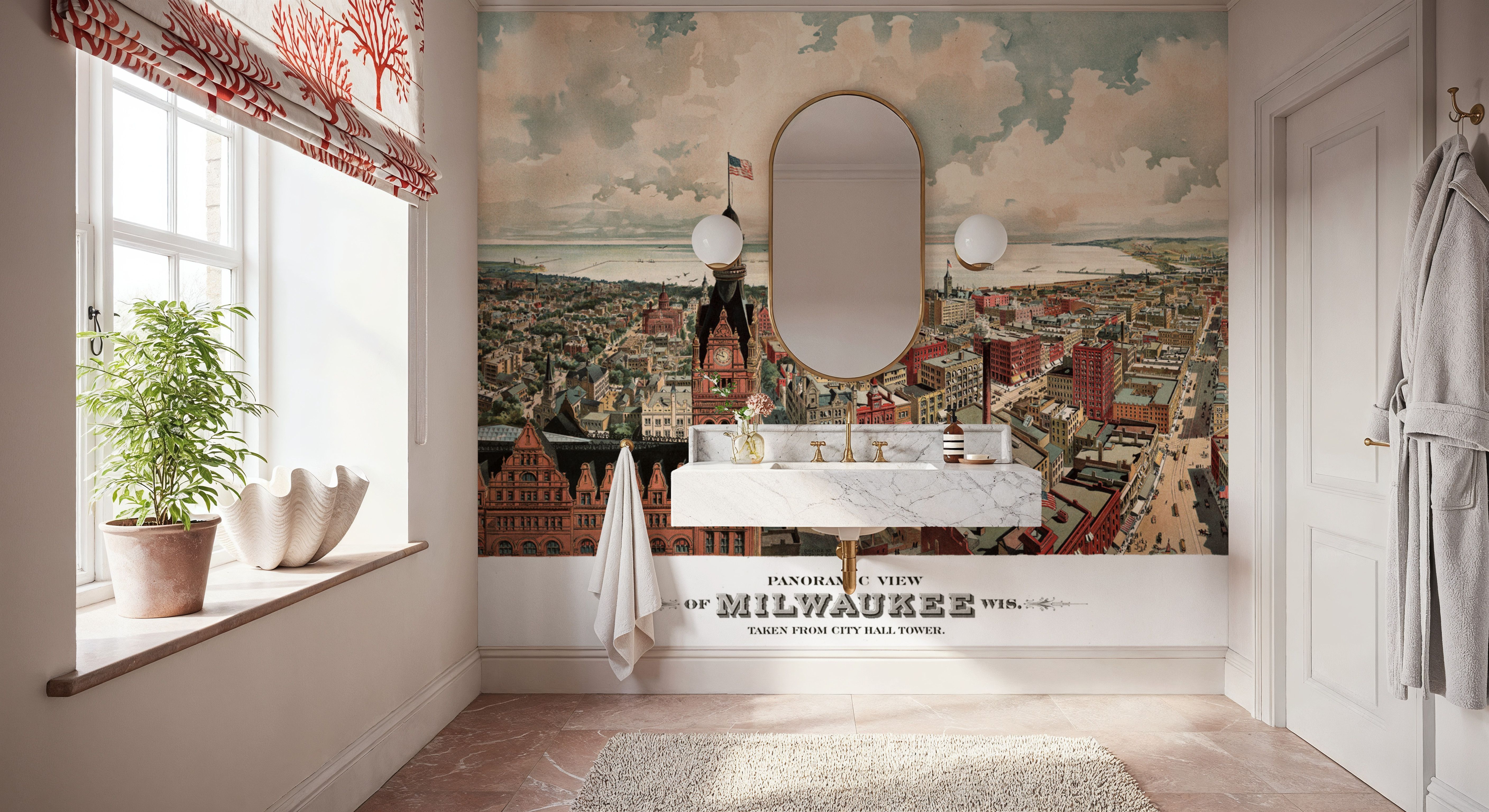 Old View of Milwaukee, Wisconsin