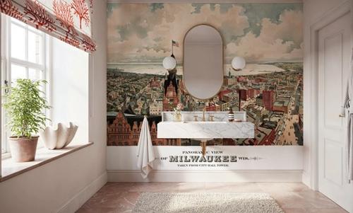 Old View of Milwaukee, Wisconsin