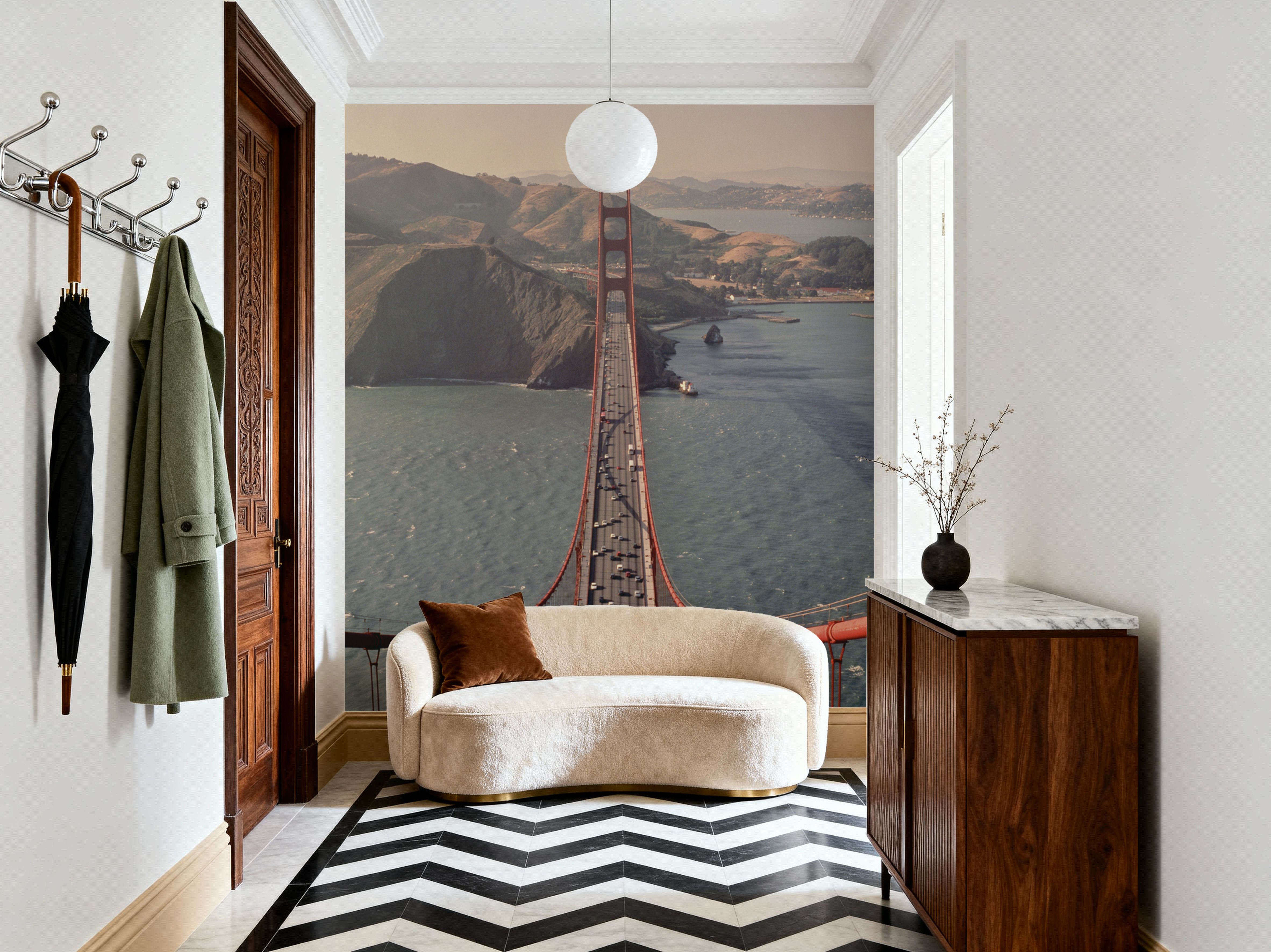 Golden Gate From Above