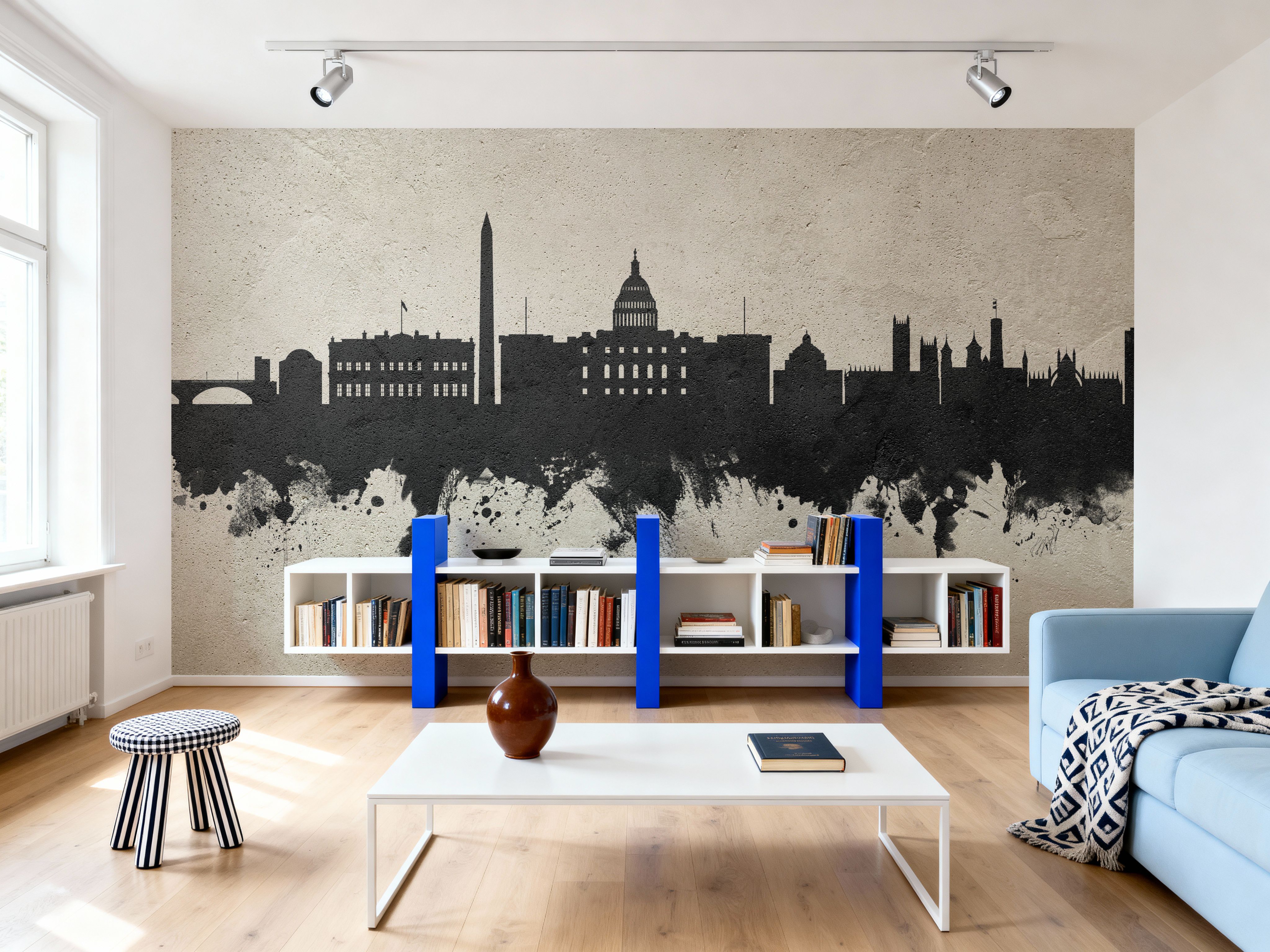 Washington DC Skyline Concrete