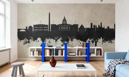 Washington DC Skyline Concrete