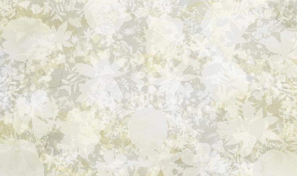 Flower Silhouette Yellow