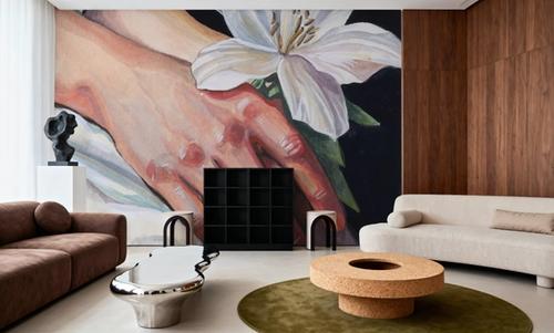 Peaceful Flower in Hand