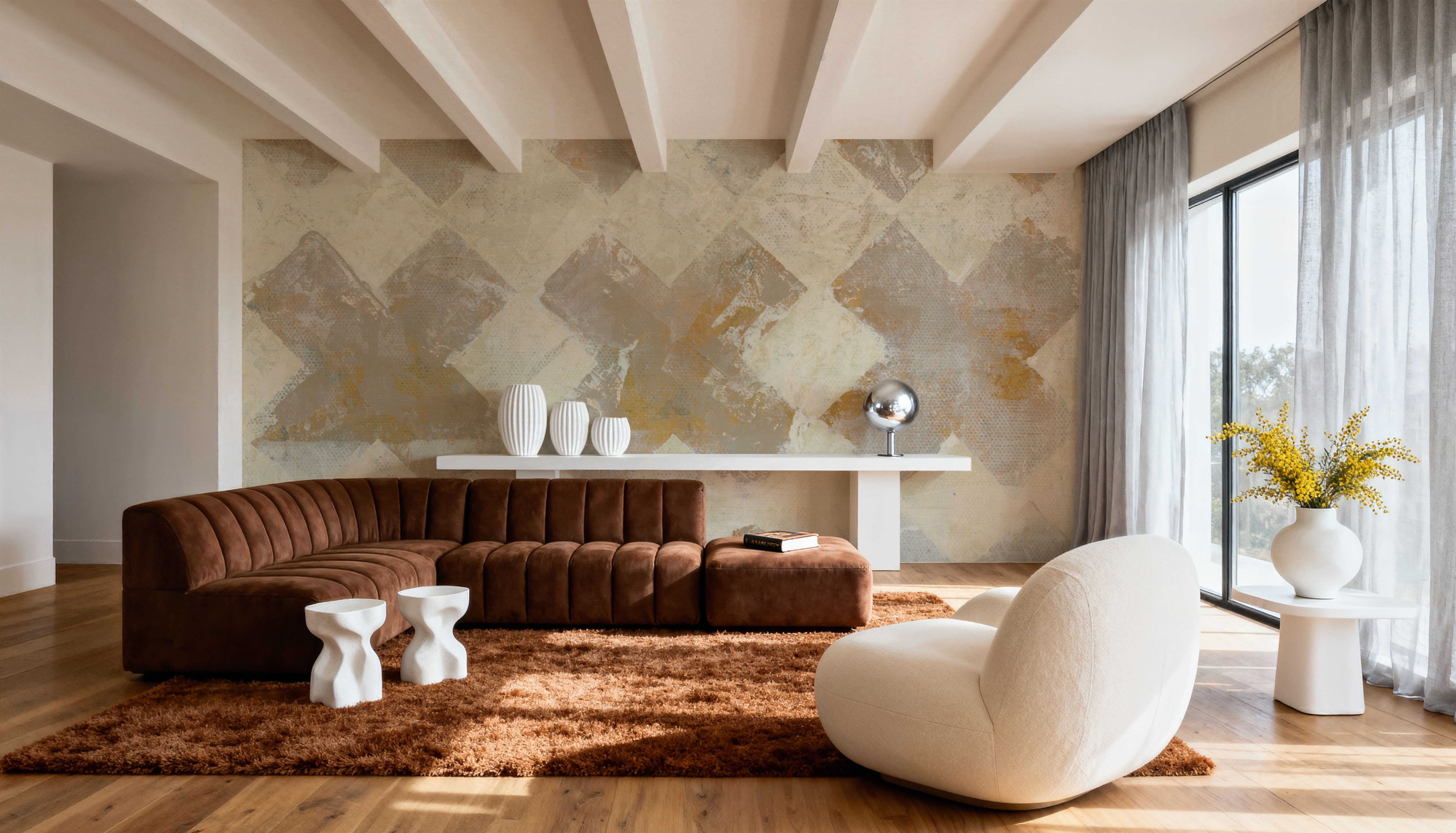 Big Nine, Papier peint