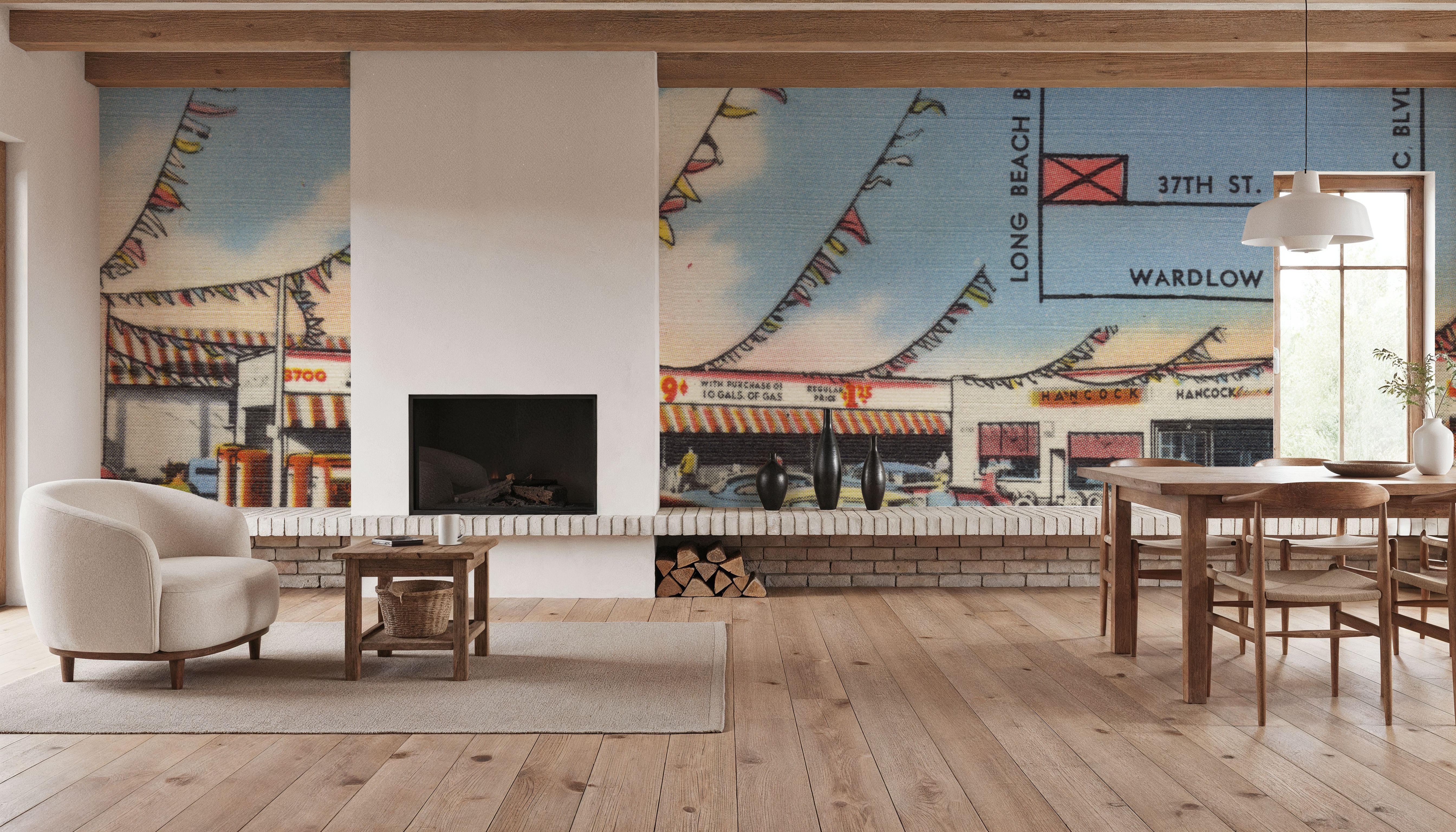 Greetings from the Car Wash - Screenprint Postcard