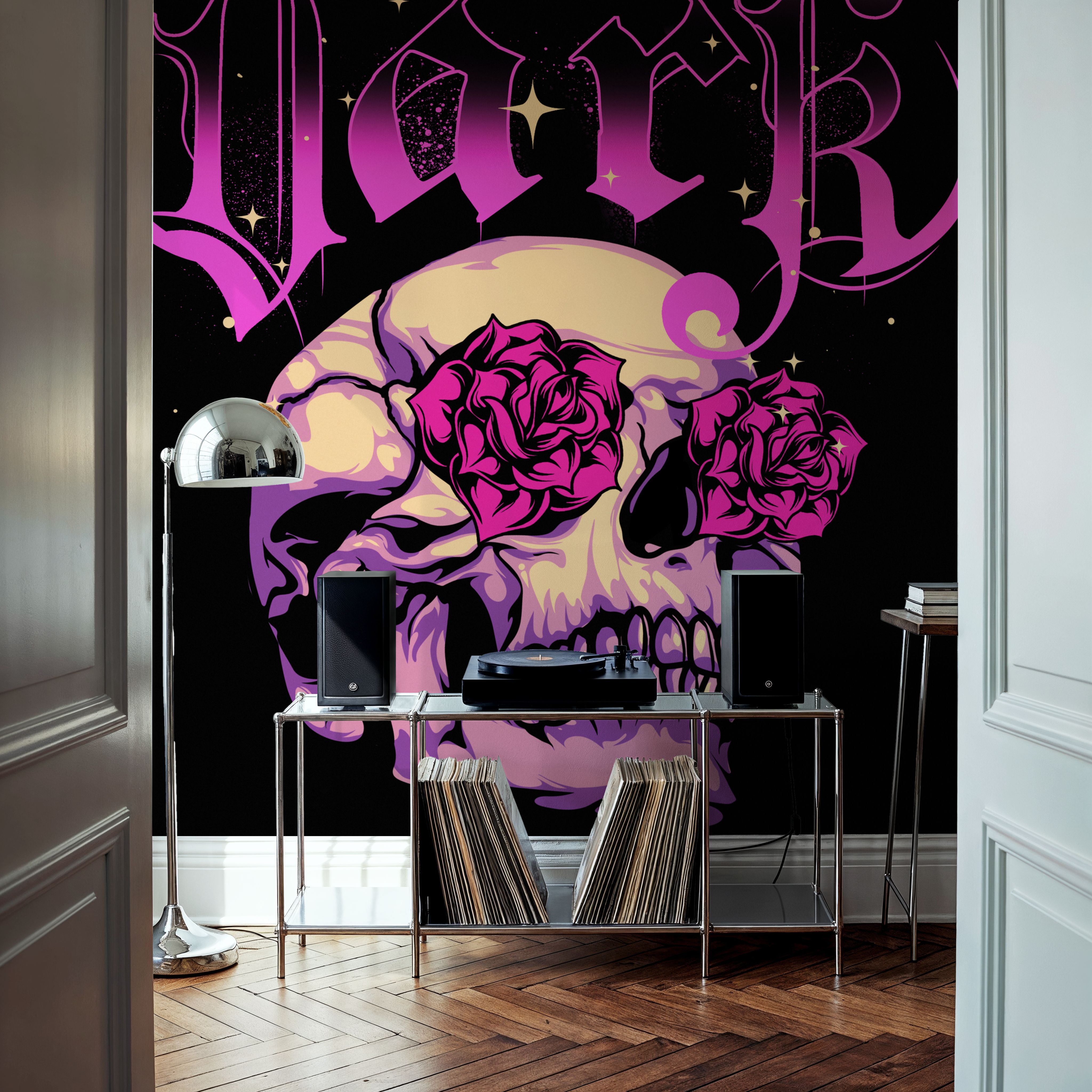 Dark Skull Magenta
