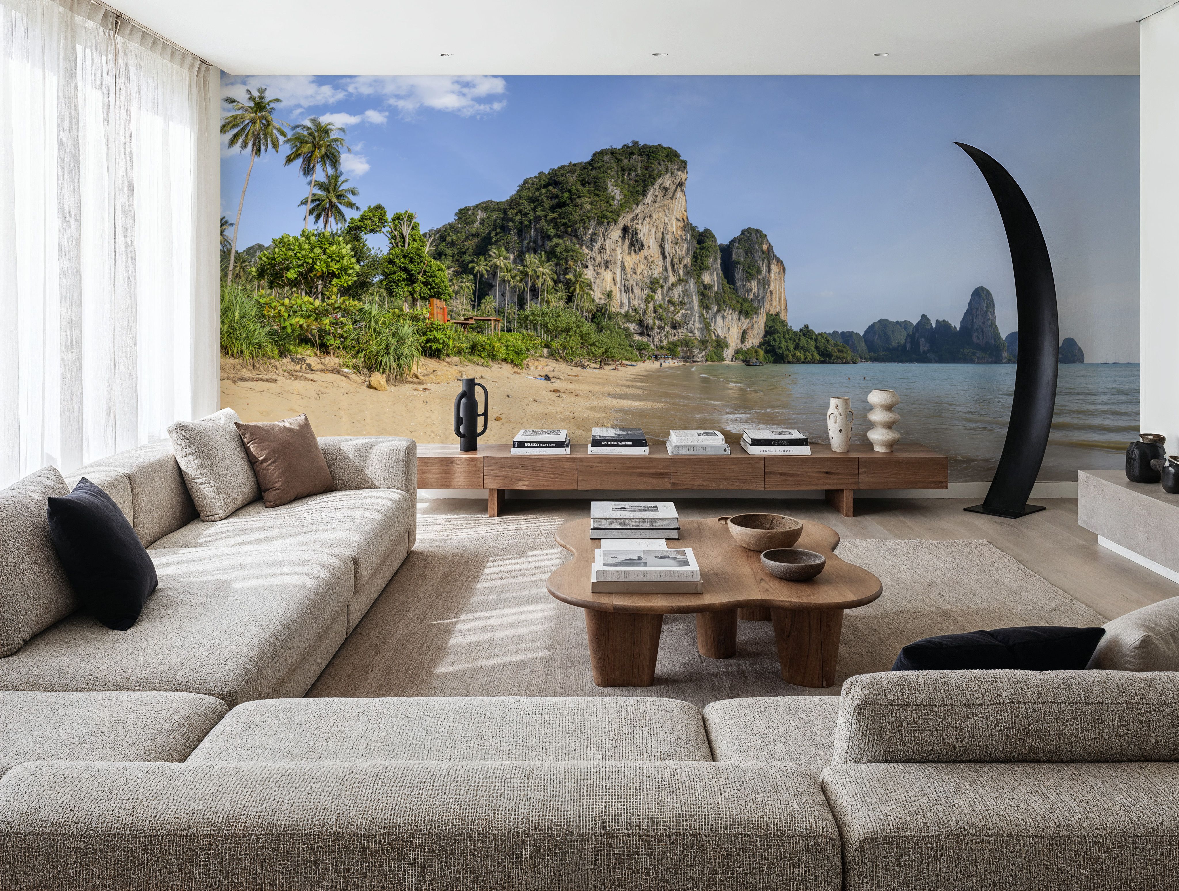 Tropical Cliff Paradise