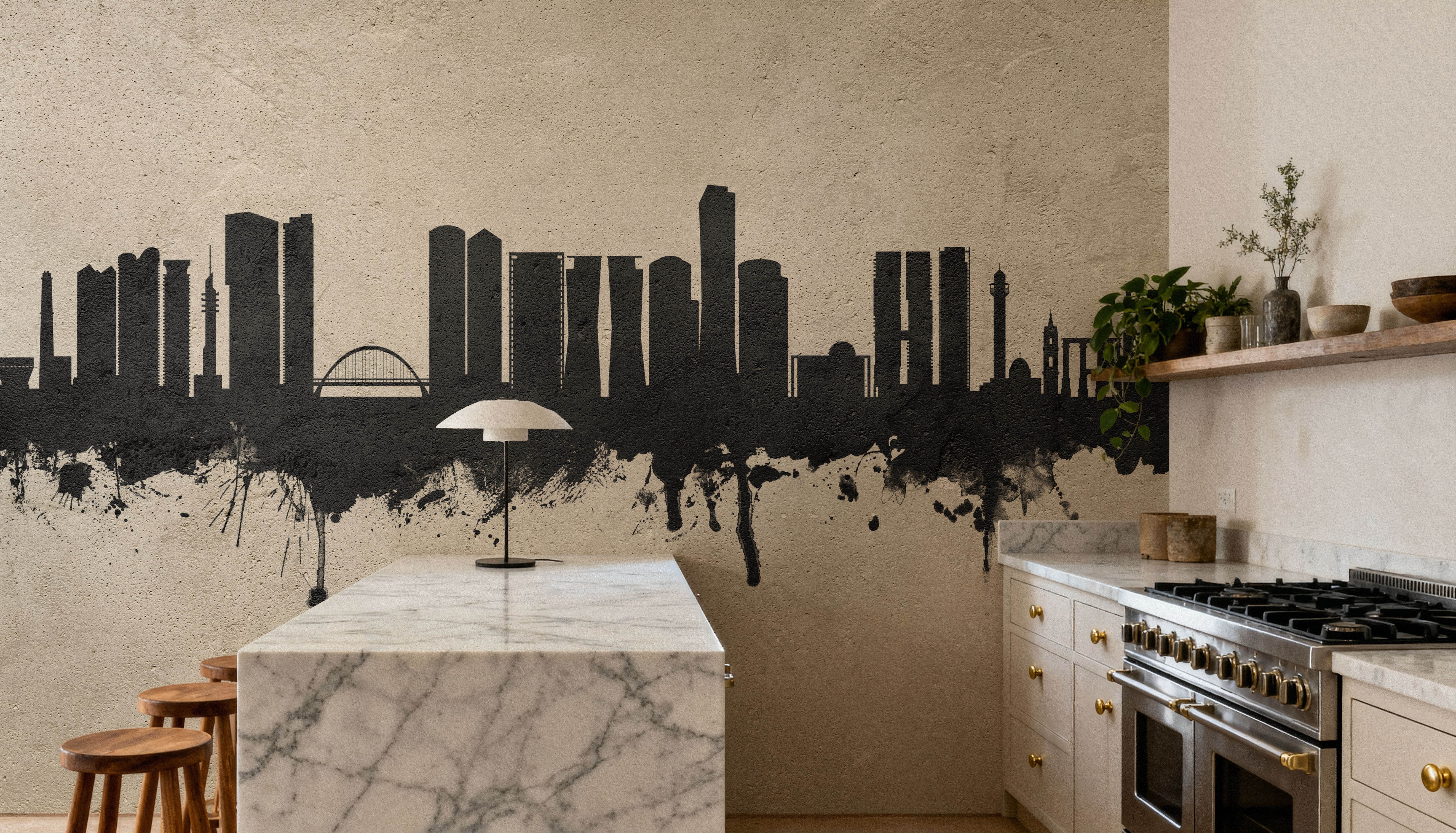 Tel Aviv Skyline Concrete