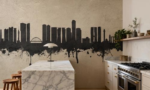 Tel Aviv Skyline Concrete