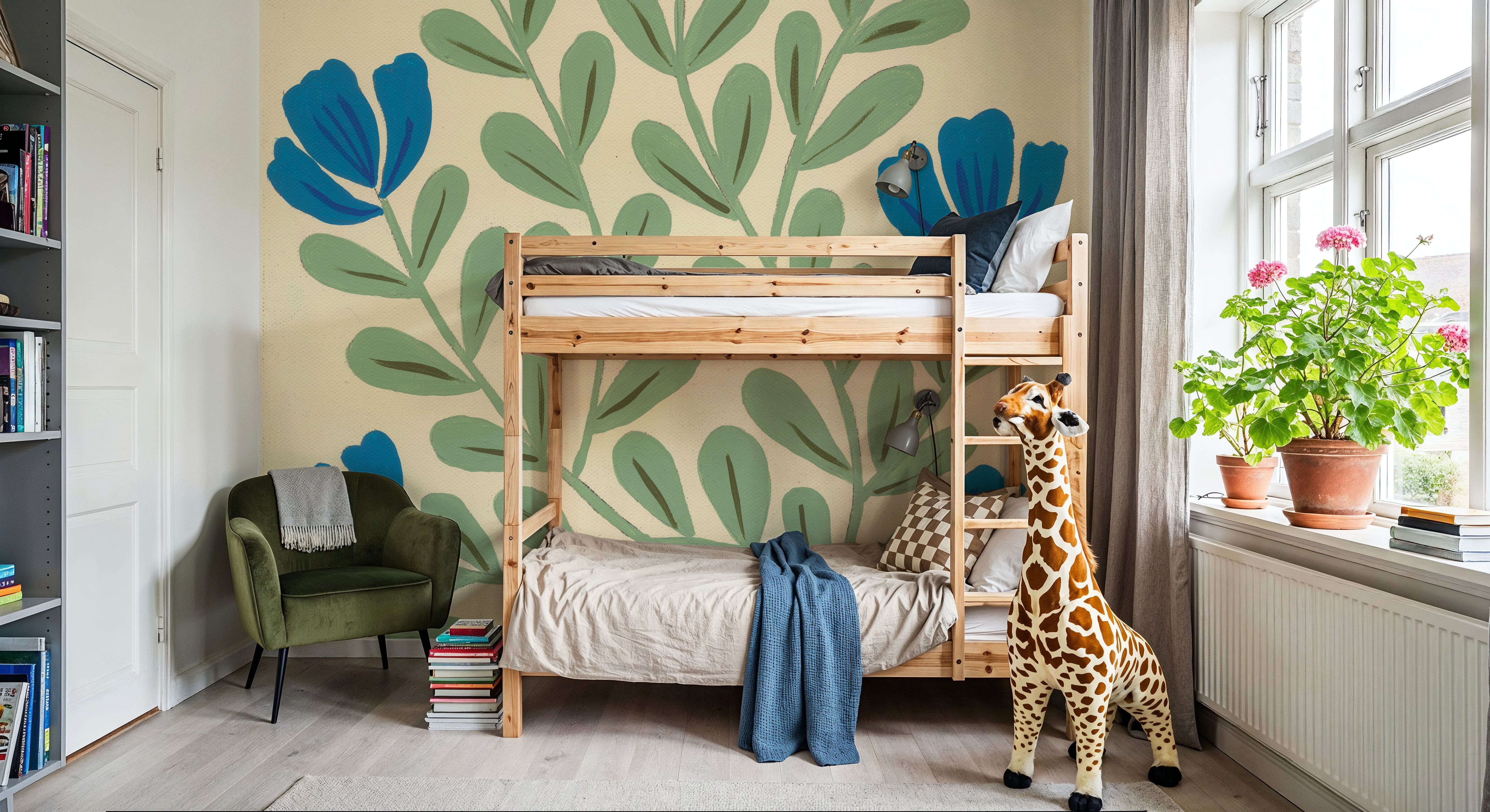 Botanical Bliss II, Papel pintado