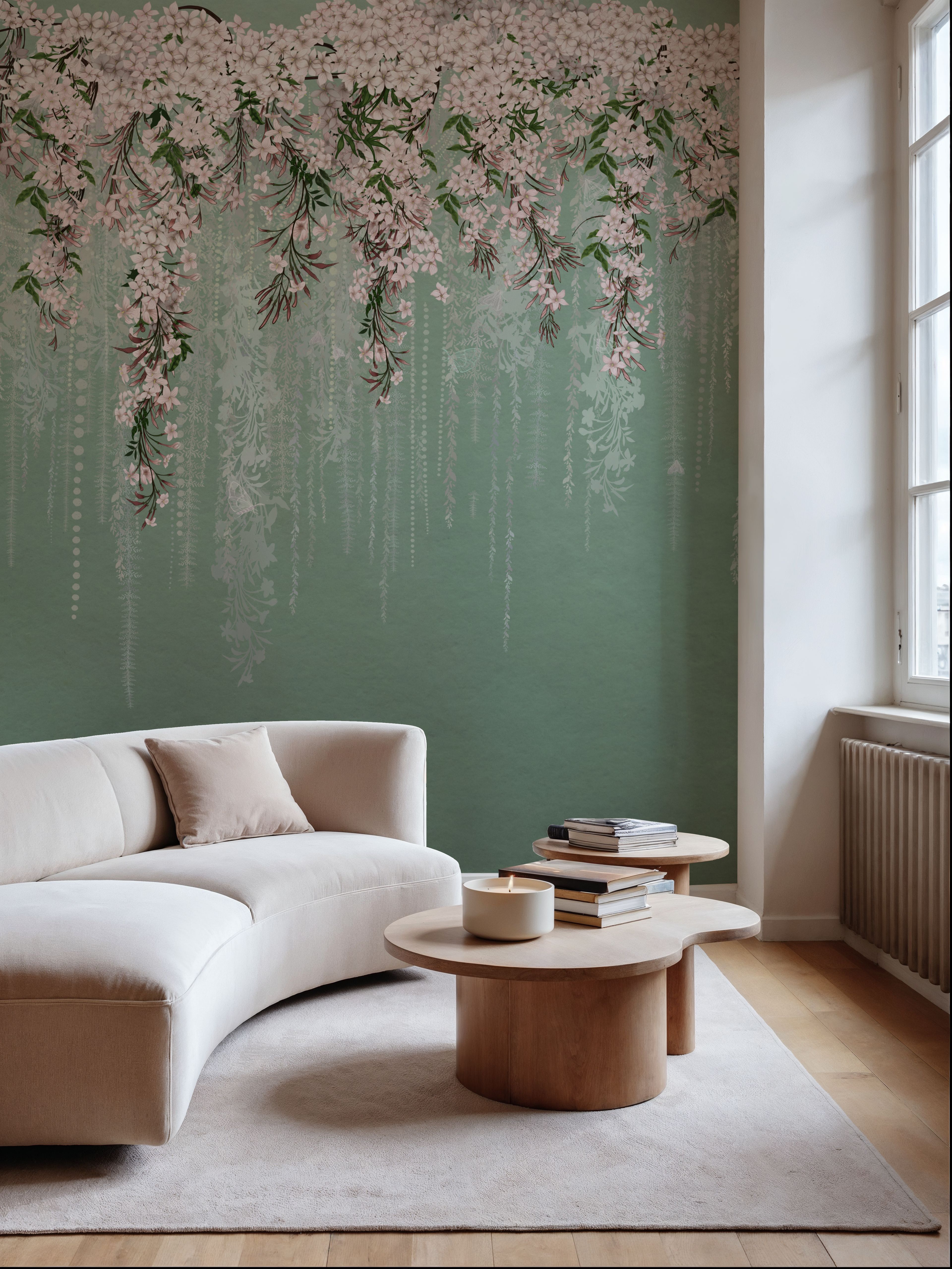 Jasmine Bower Mint Green