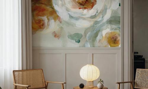 Fall Blossoms Panel IV