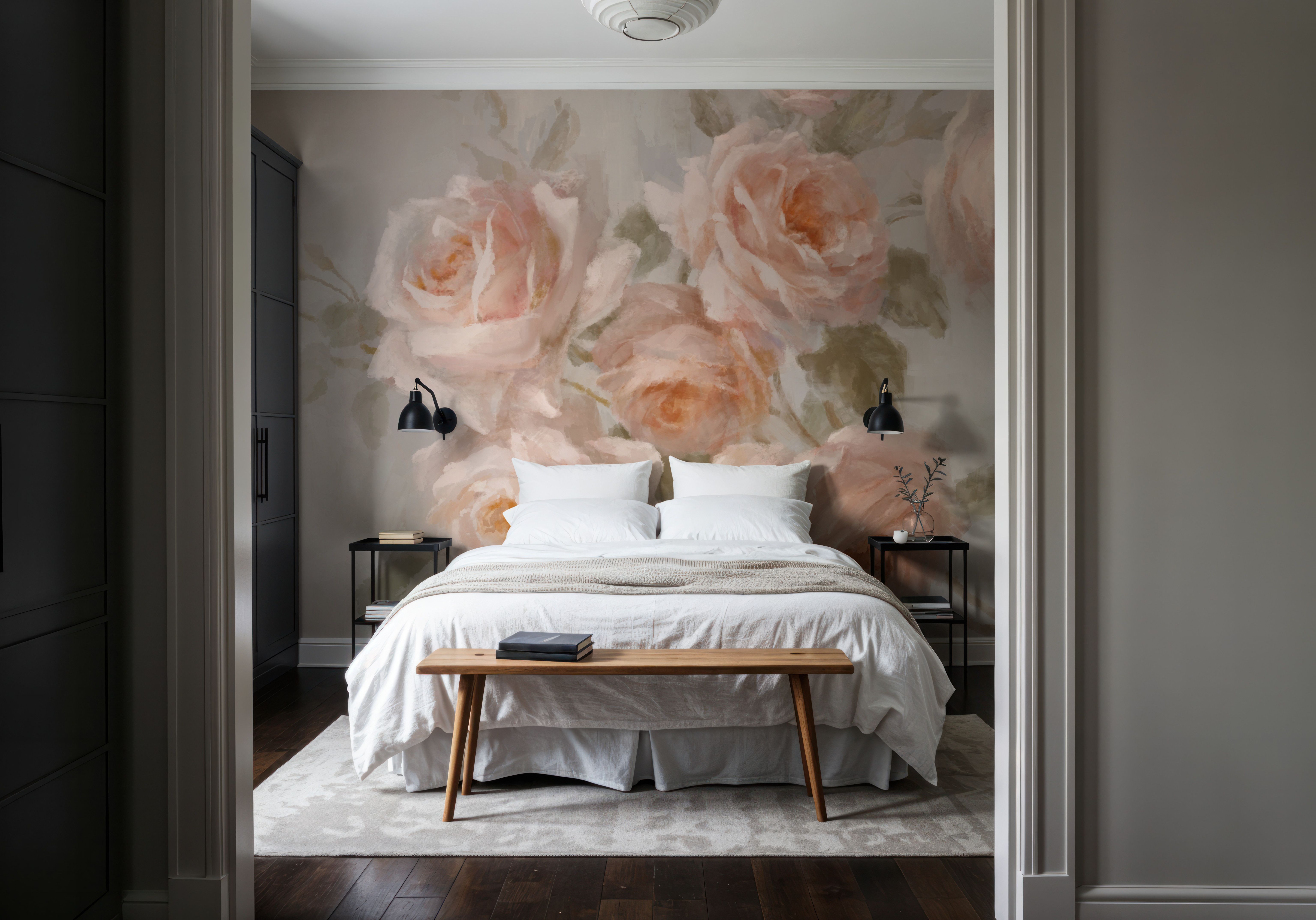 A Sprig of Roses I