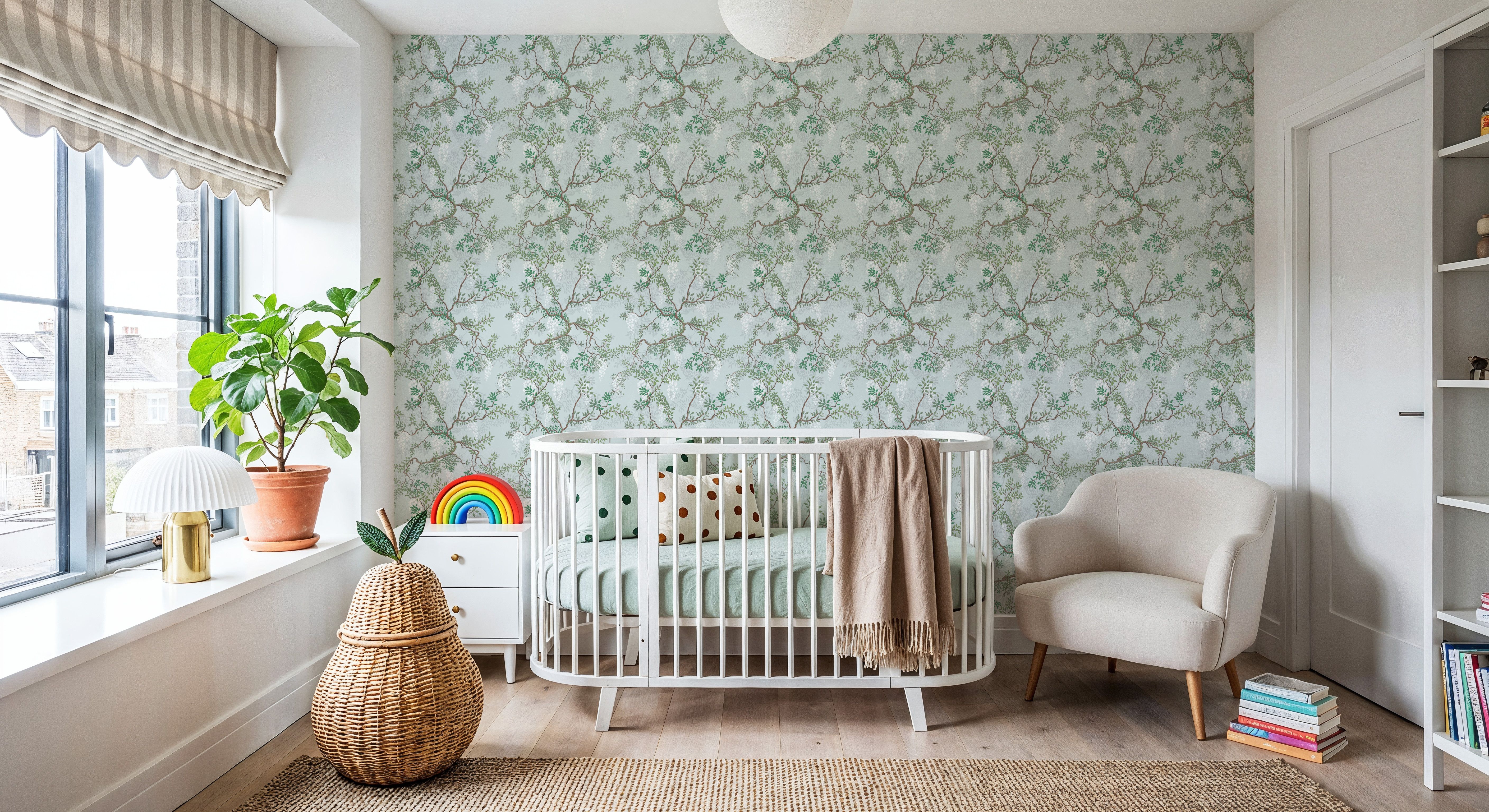 Climbing Wisteria, Sky
