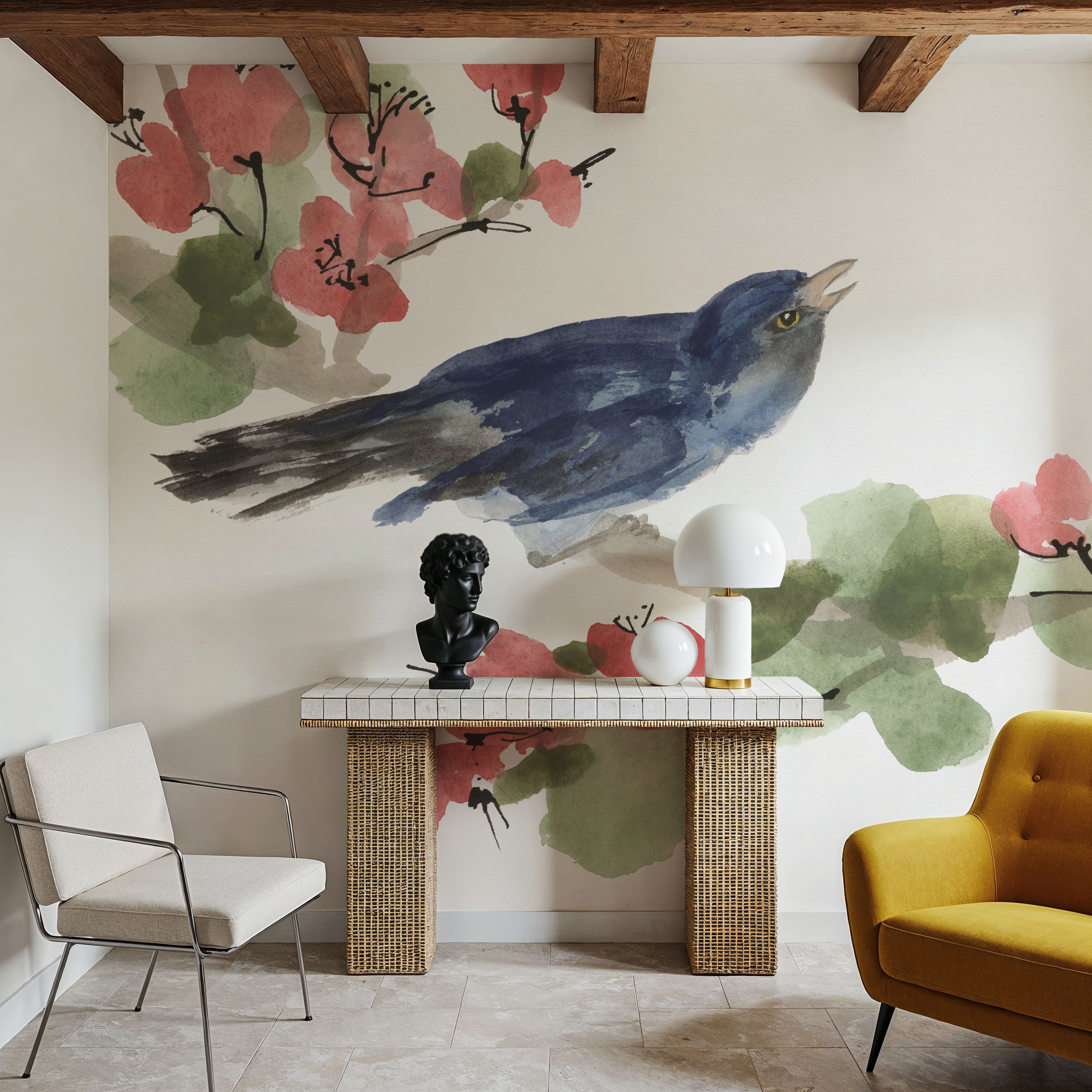 Bird and Blossoms III