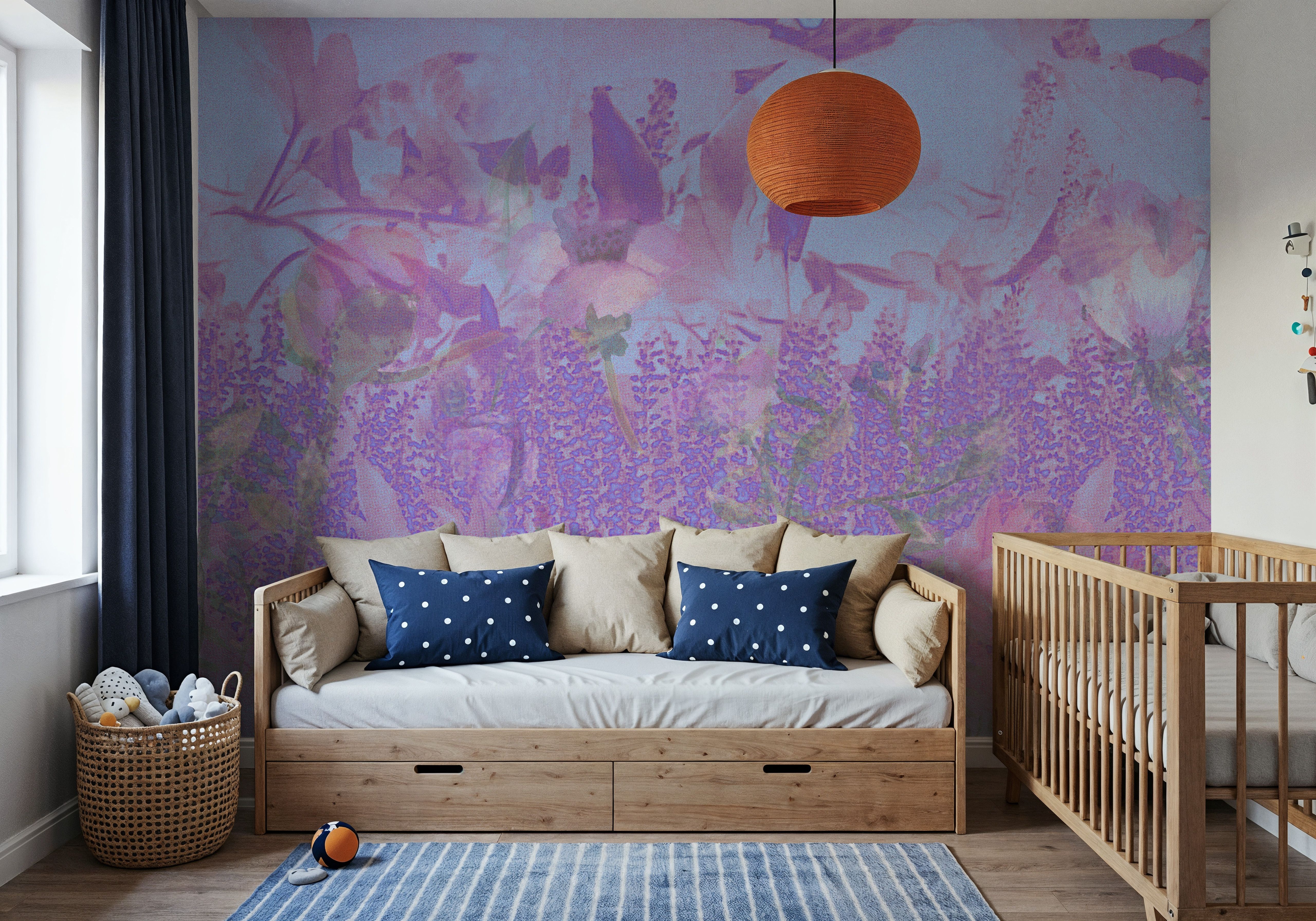 Dream Lupine, Washed Periwinkle