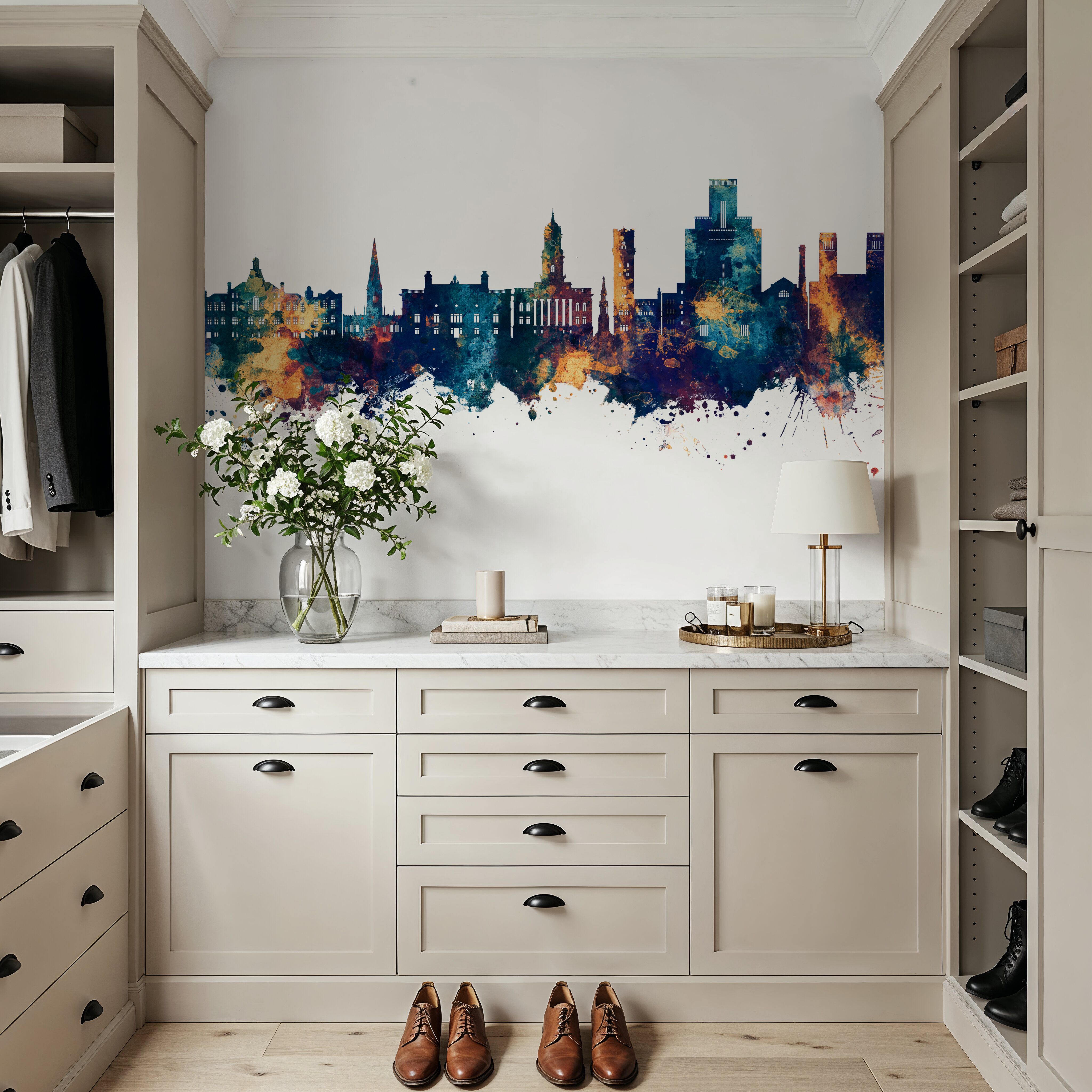 Birkehead England Skyline Blu & Bronze