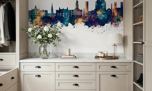 Birkehead England Skyline Blu & Bronze