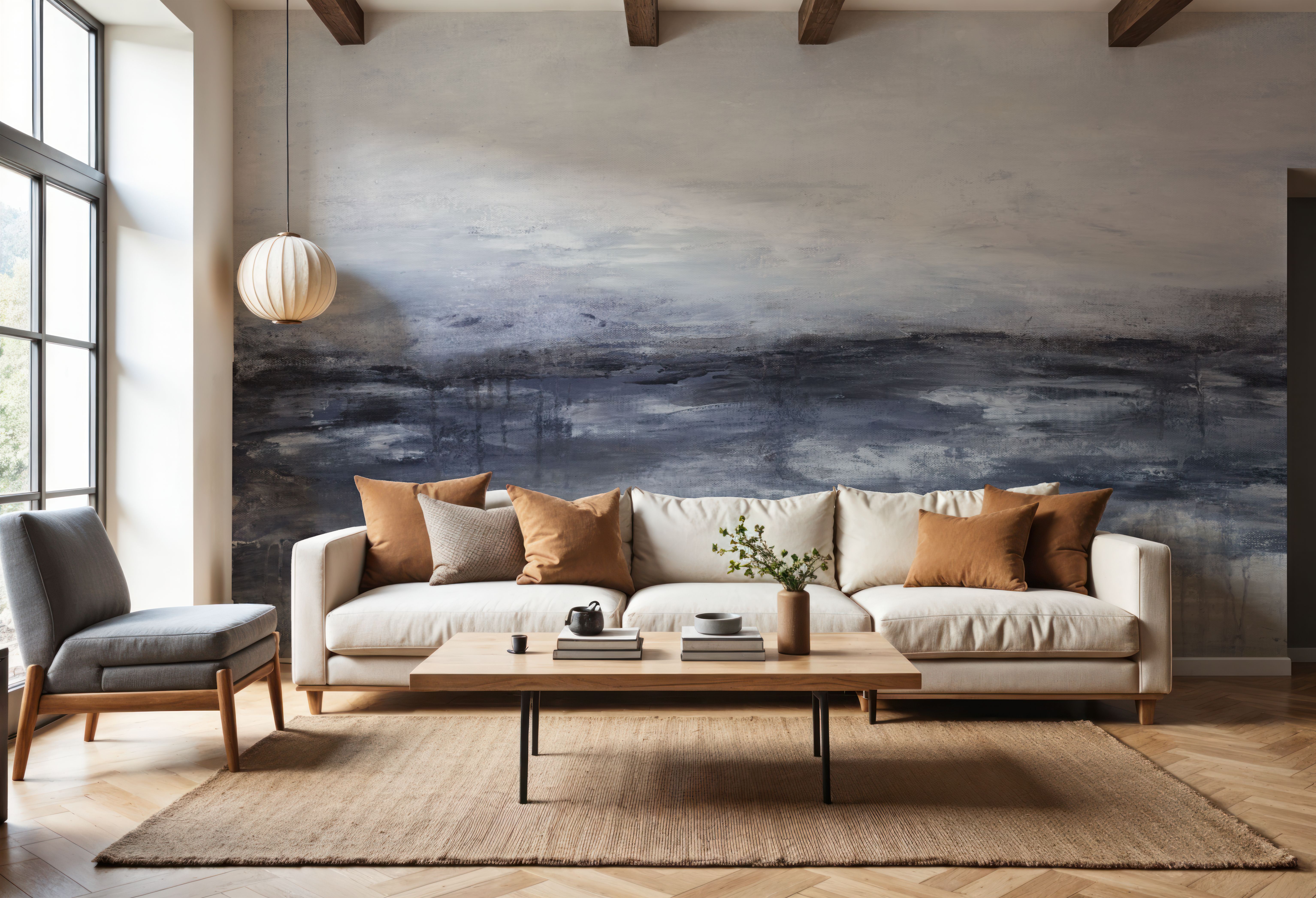 Stormy Seas Dark, Wallpaper