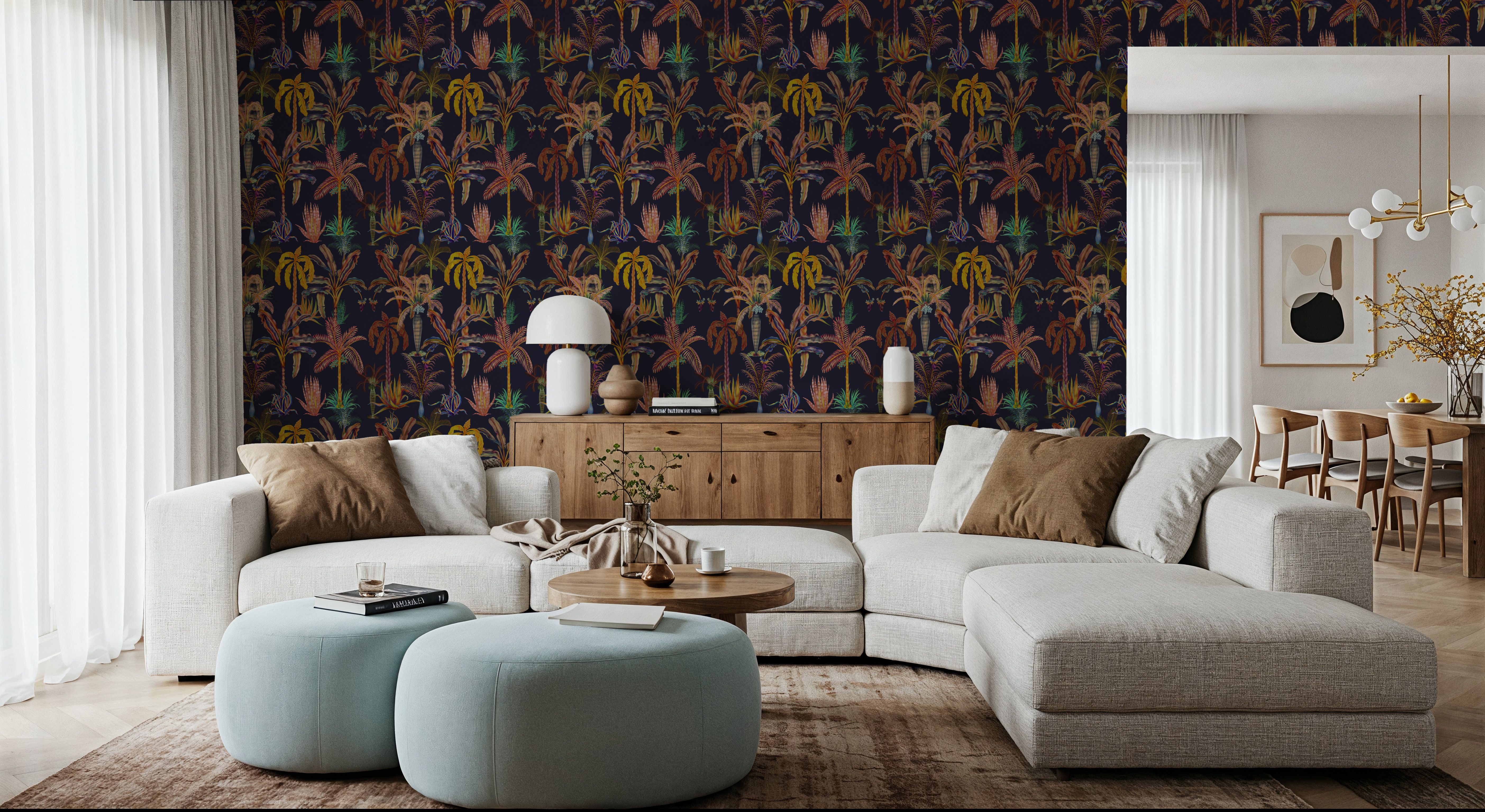 Statement Palms Petite, Midnight