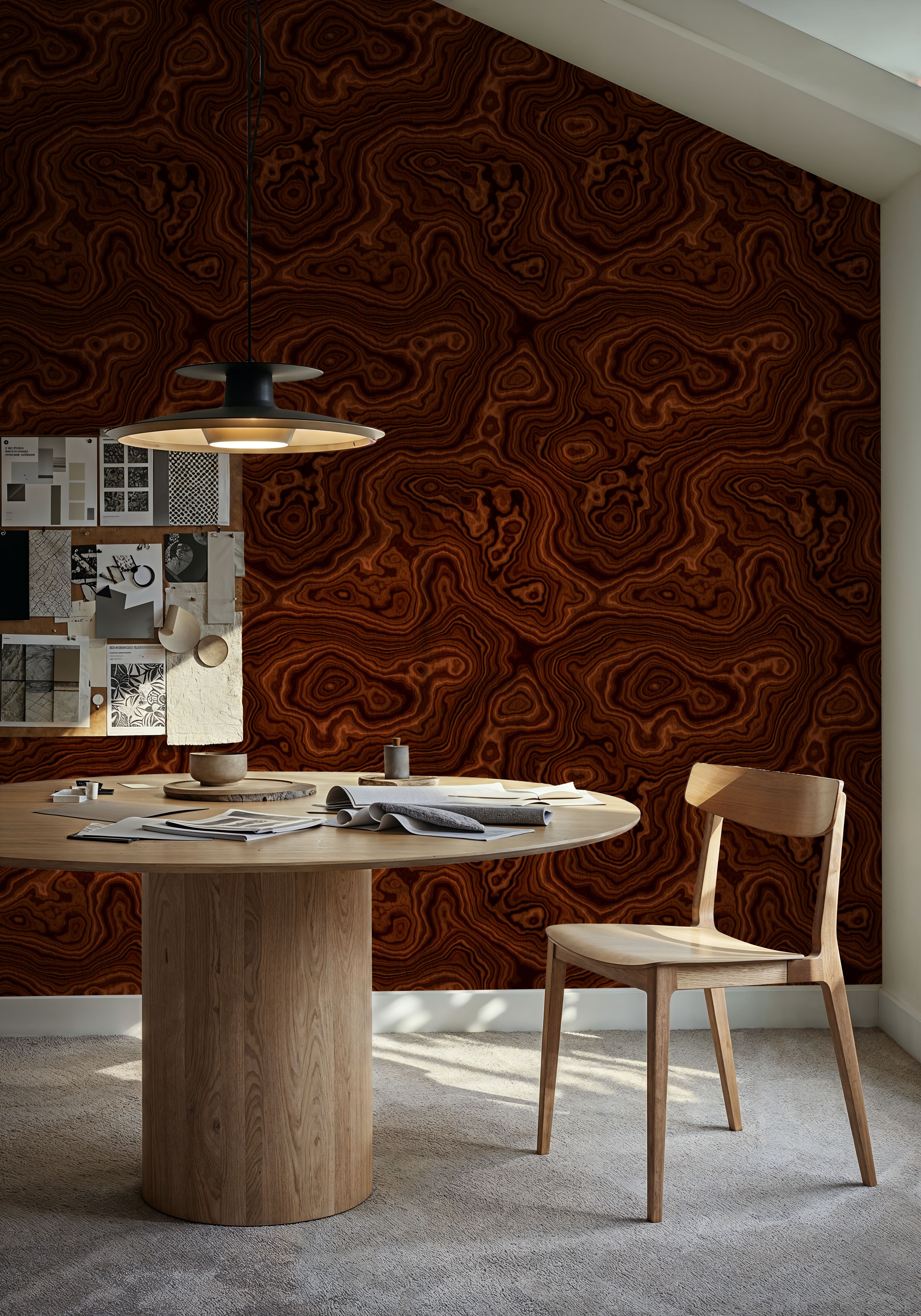 Root Wood, Red Mahogany